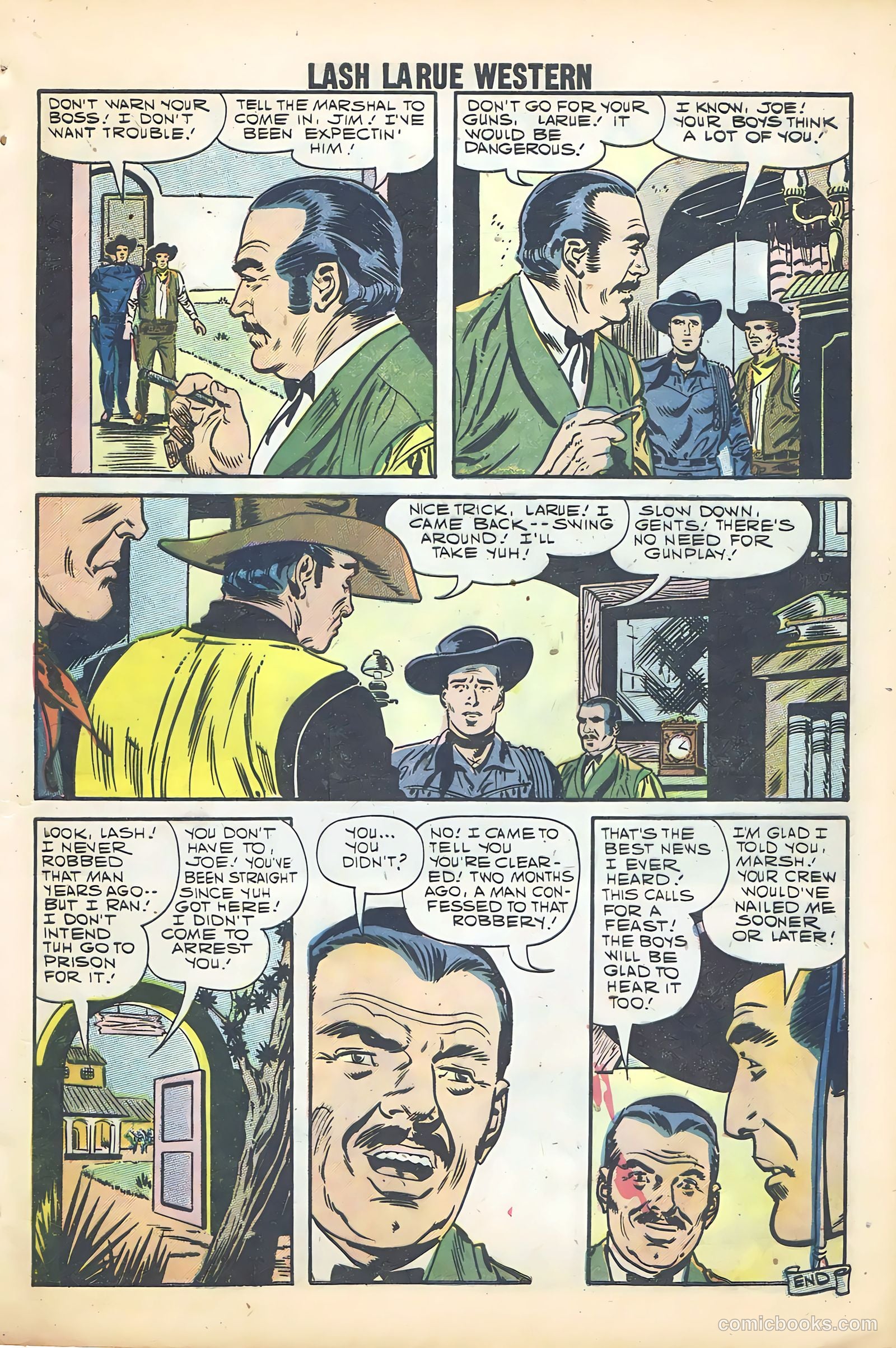Lash Larue Western #68 (1958) — page 15 of 68