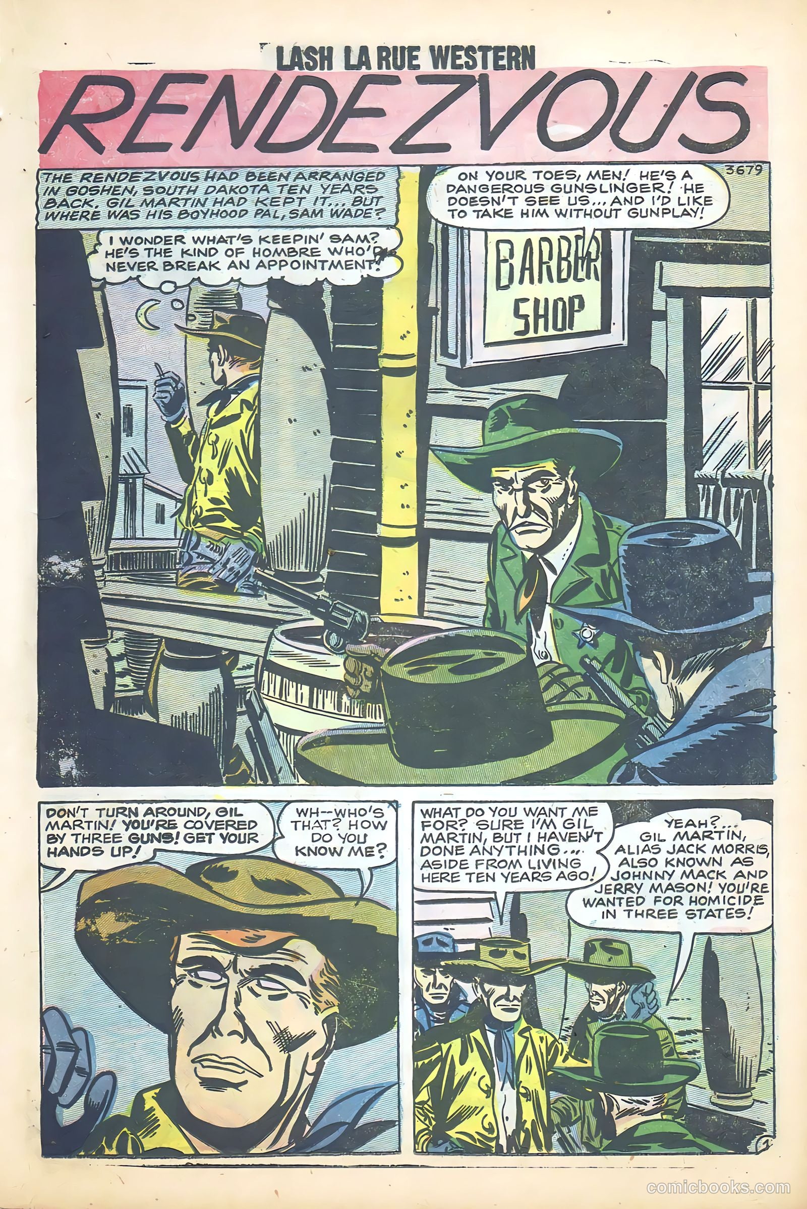 Lash Larue Western #68 (1958) — page 37 of 68