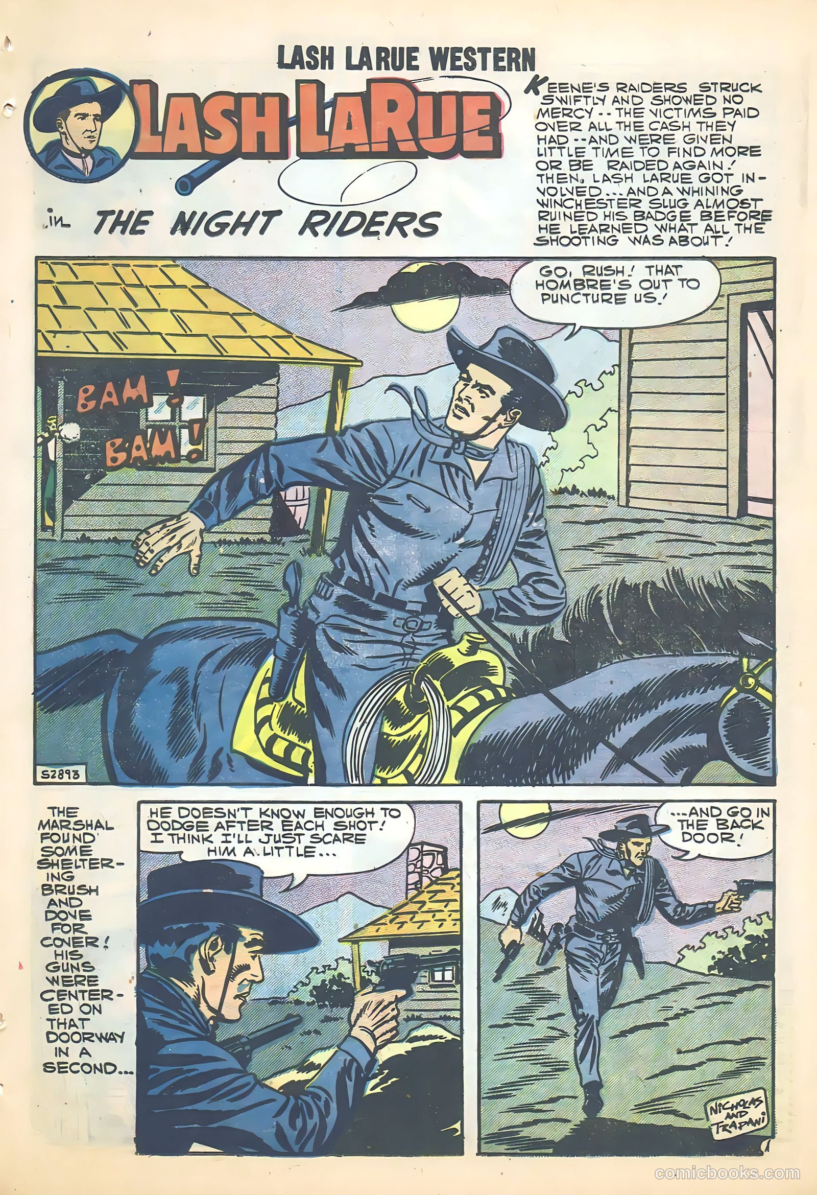Lash Larue Western #68 (1958) — page 43 of 68