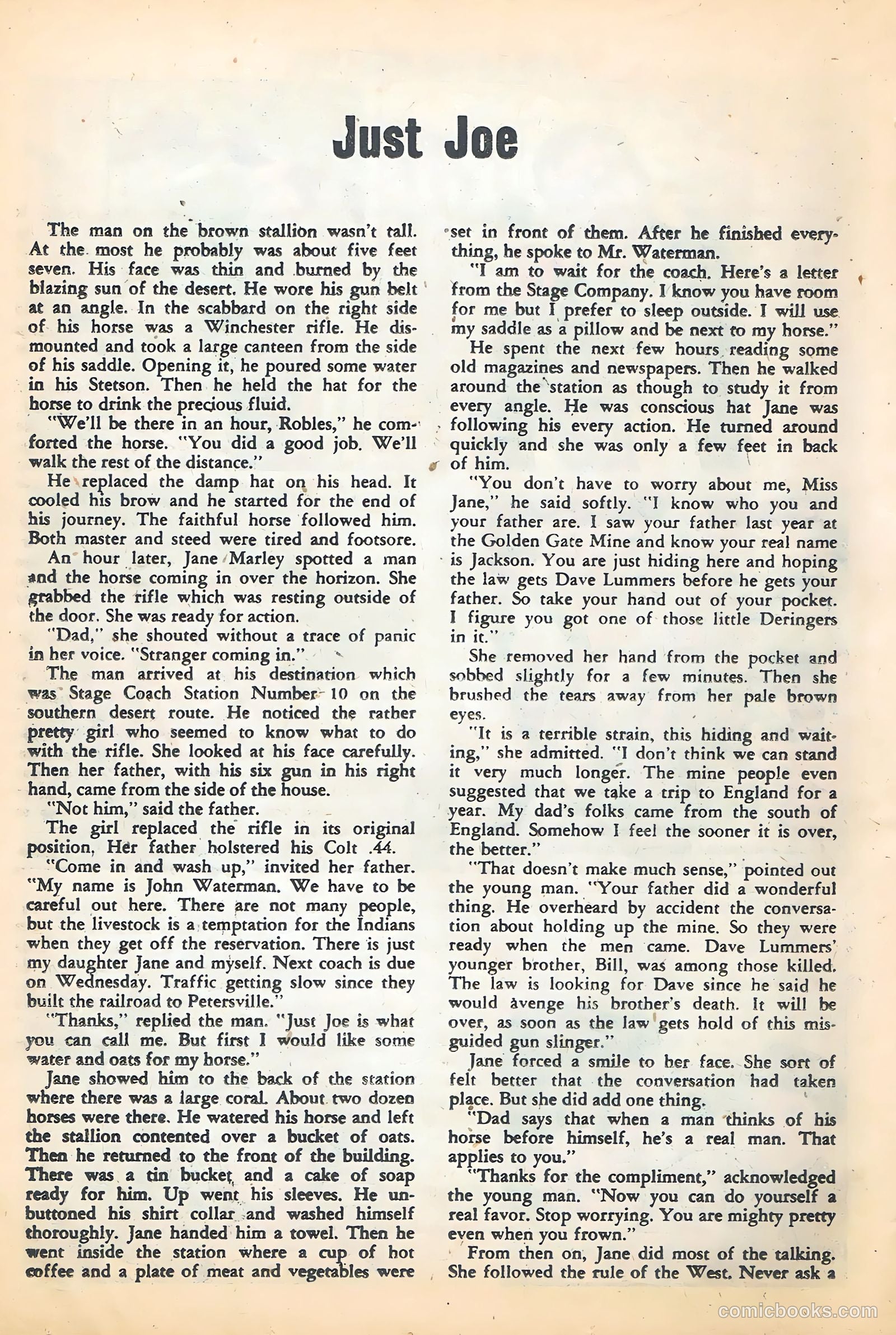 Lash Larue Western #68 (1958) — page 48 of 68