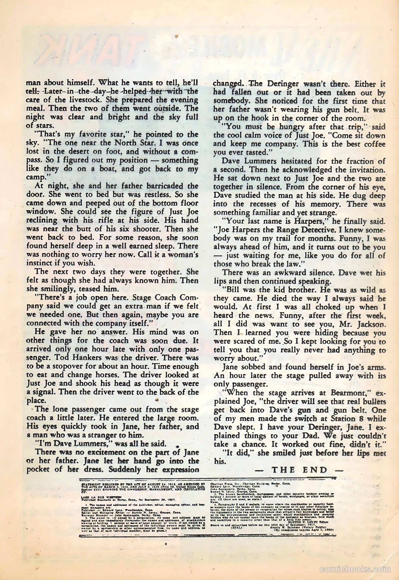 Lash Larue Western #68 (1958) — page 49 of 68