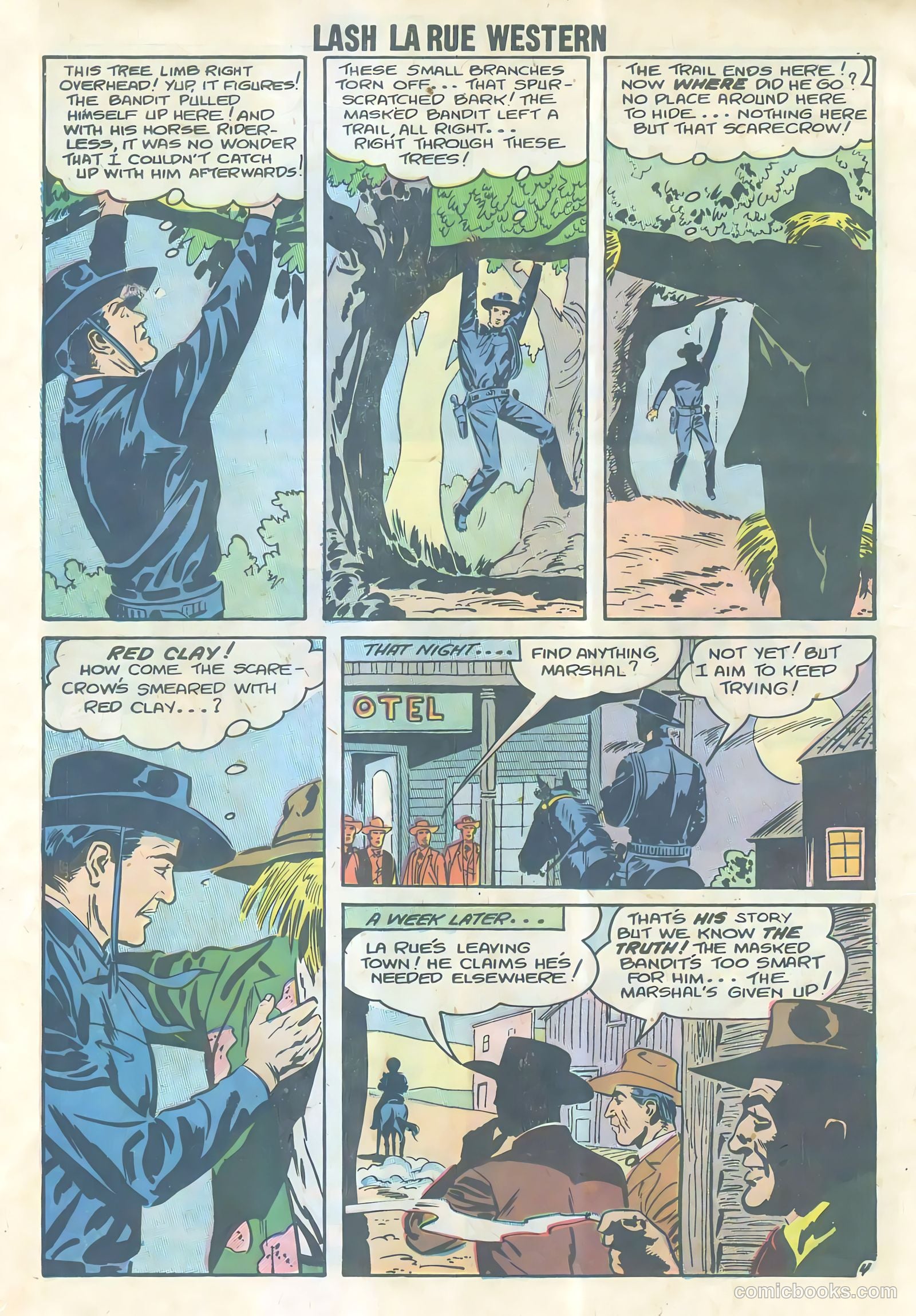 Lash Larue Western #69 (1957) — page 5 of 33