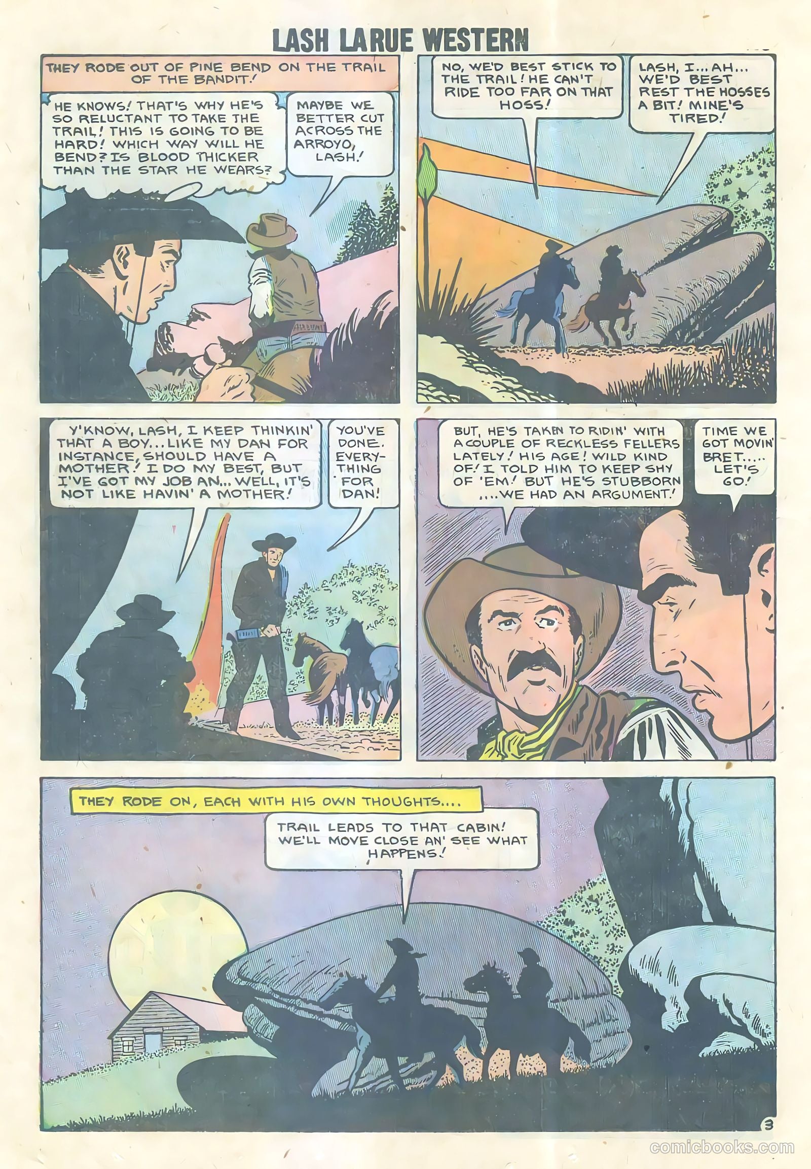 Lash Larue Western #69 (1957) — page 13 of 33