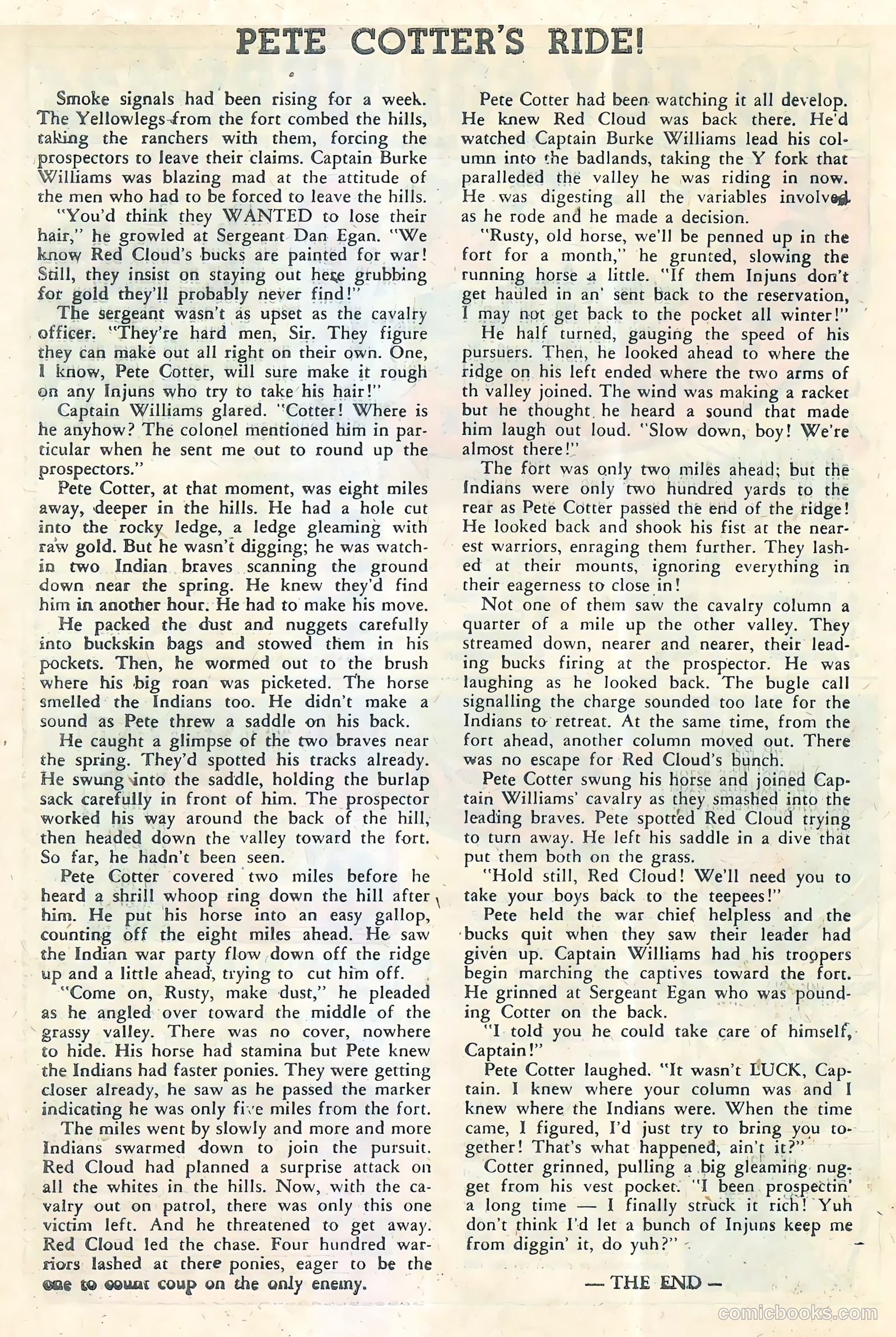 Lash Larue Western #69 (1957) — page 27 of 33