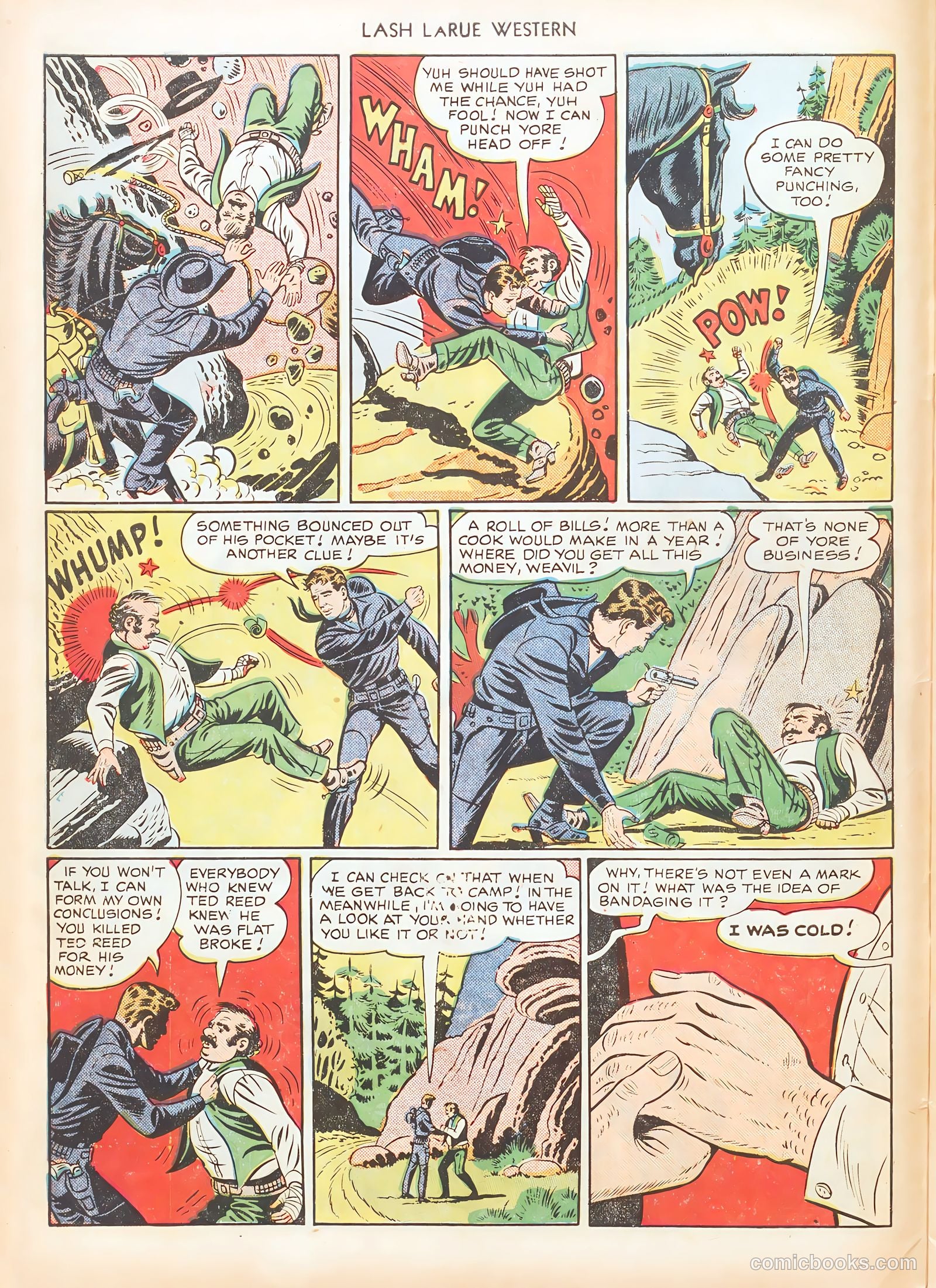 Lash LaRue Western #7 (1950) — page 10 of 52