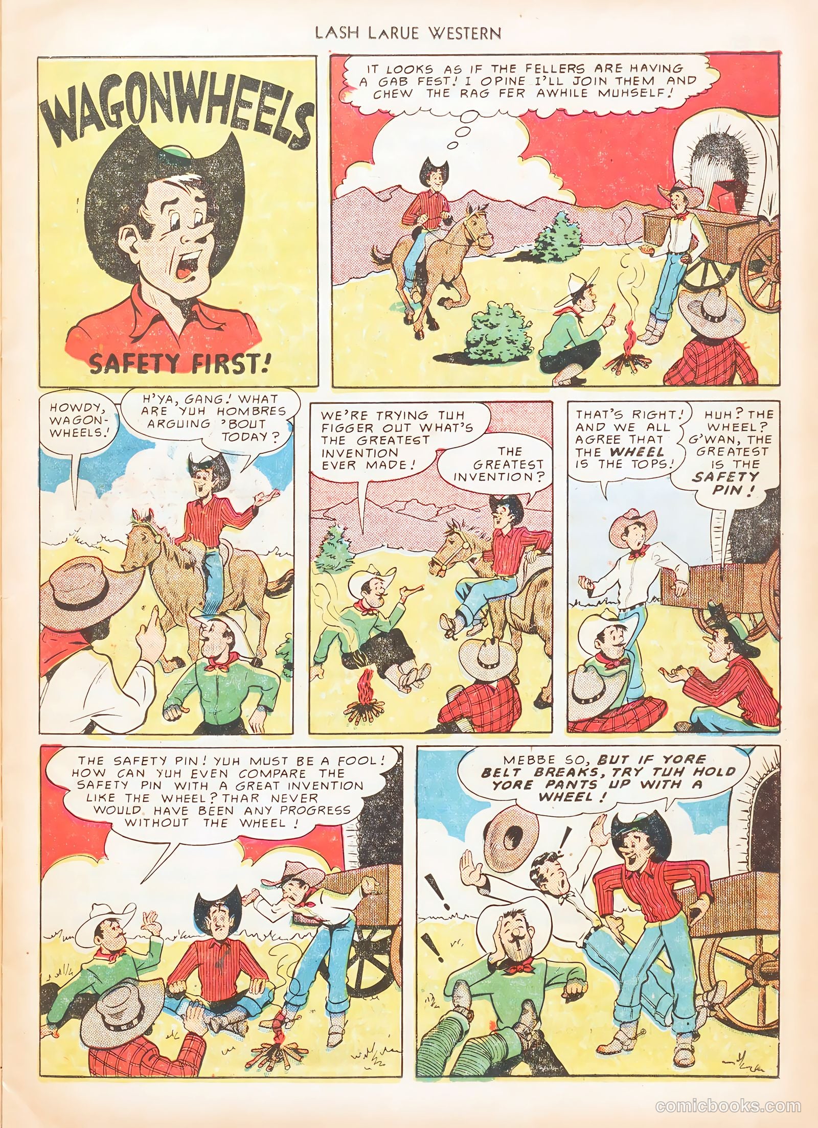 Lash LaRue Western #7 (1950) — page 15 of 52