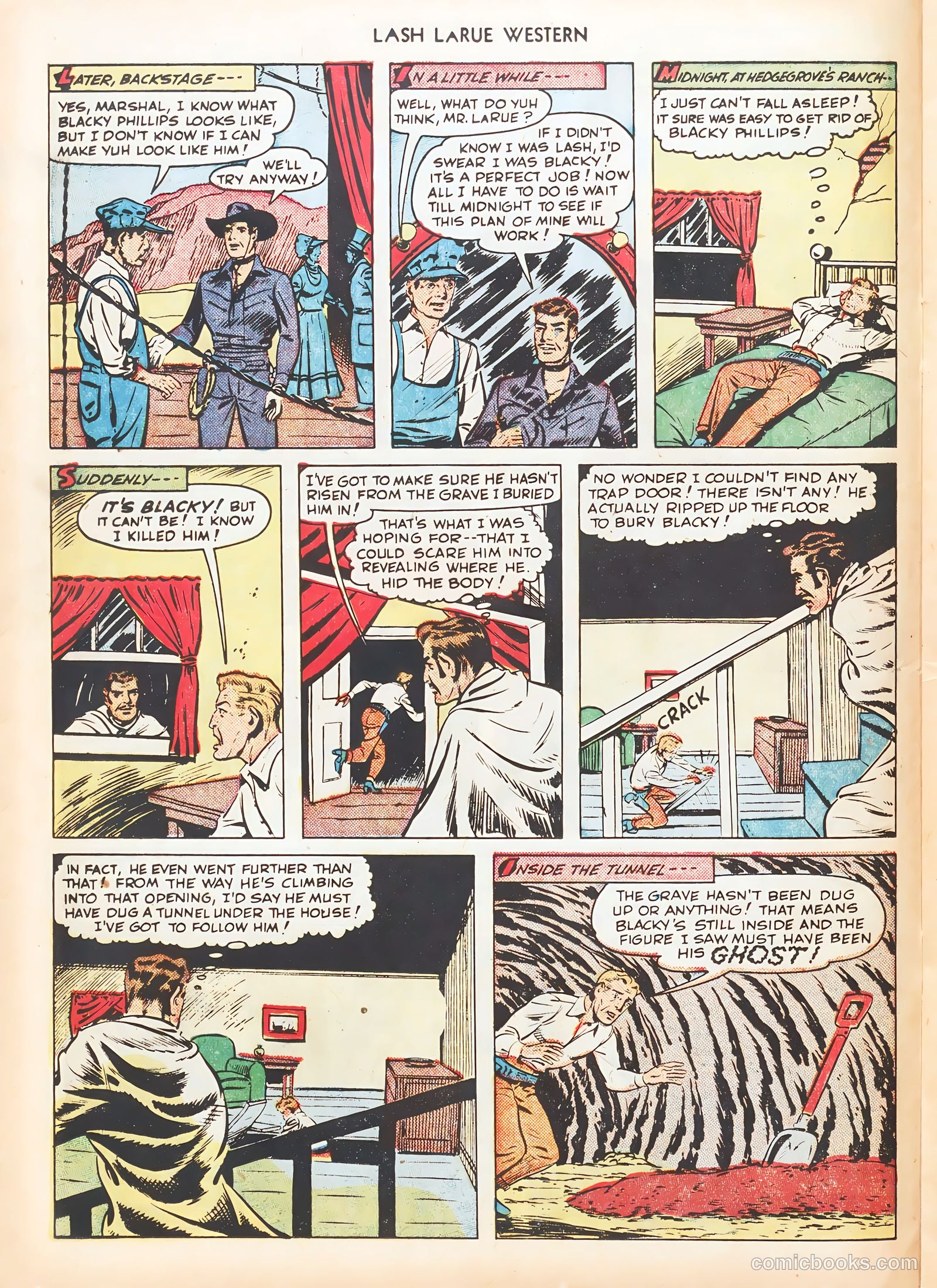 Lash LaRue Western #7 (1950) — page 24 of 52