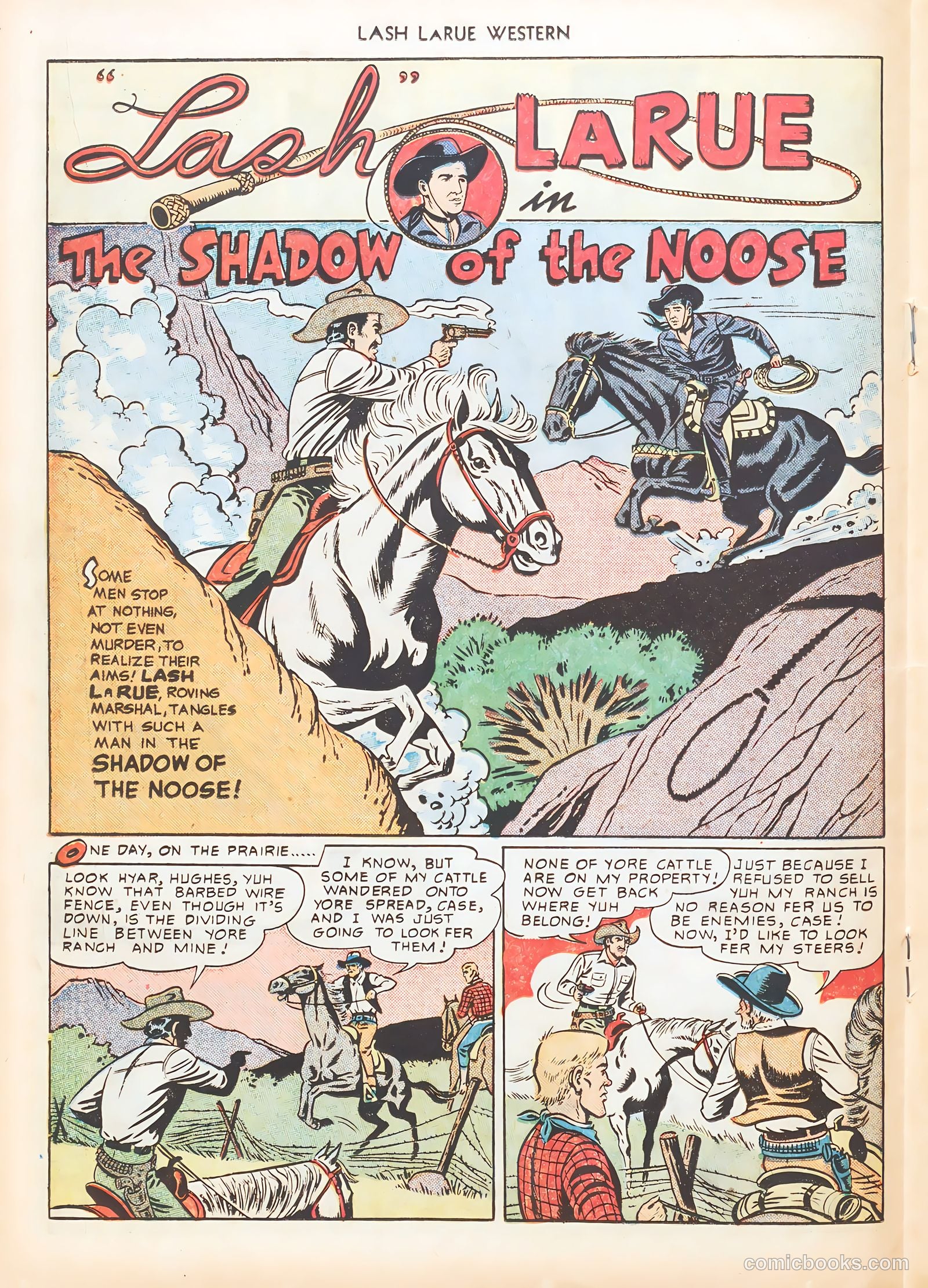 Lash LaRue Western #7 (1950) — page 26 of 52