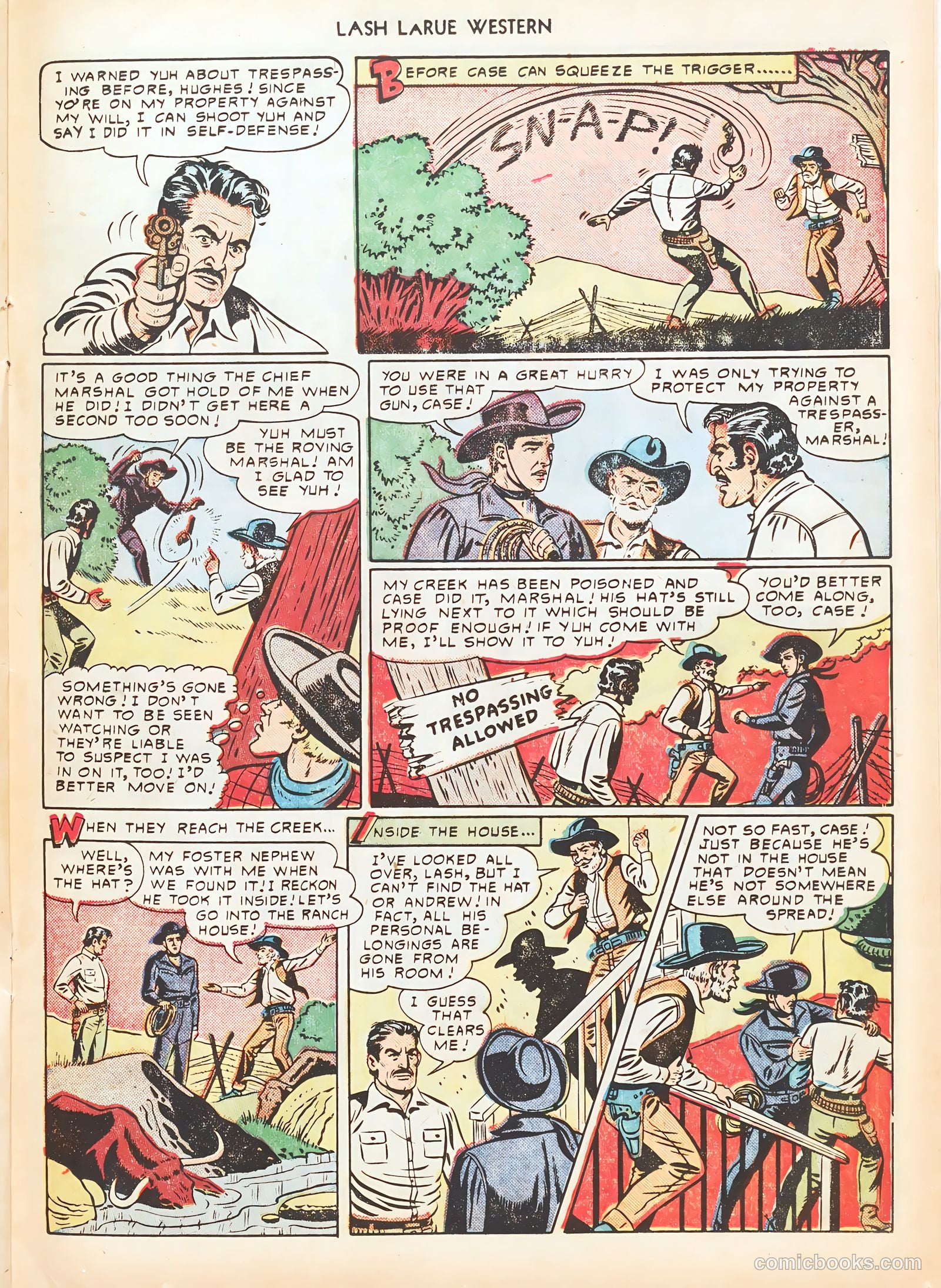Lash LaRue Western #7 (1950) — page 29 of 52