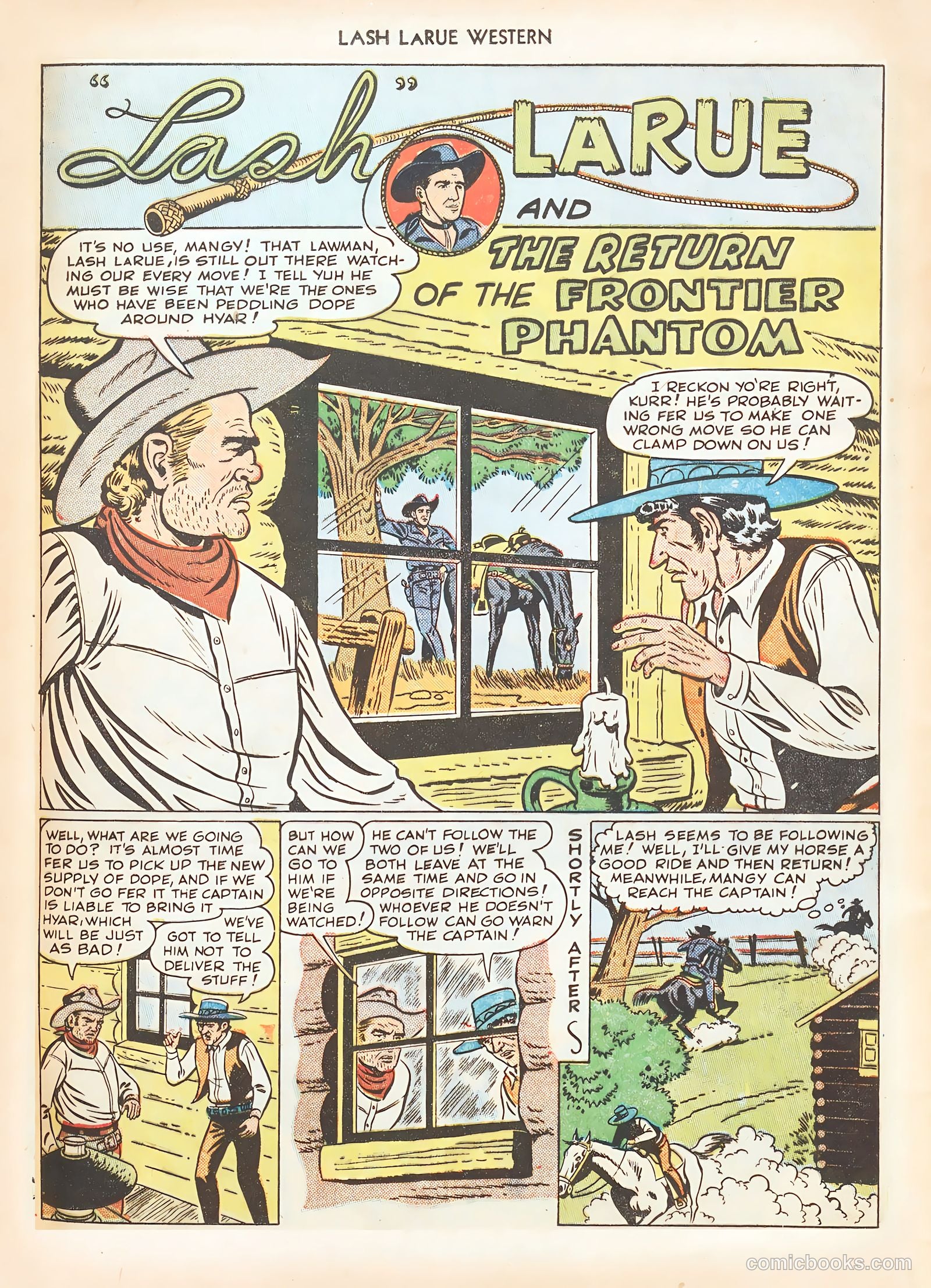 Lash LaRue Western #7 (1950) — page 41 of 52