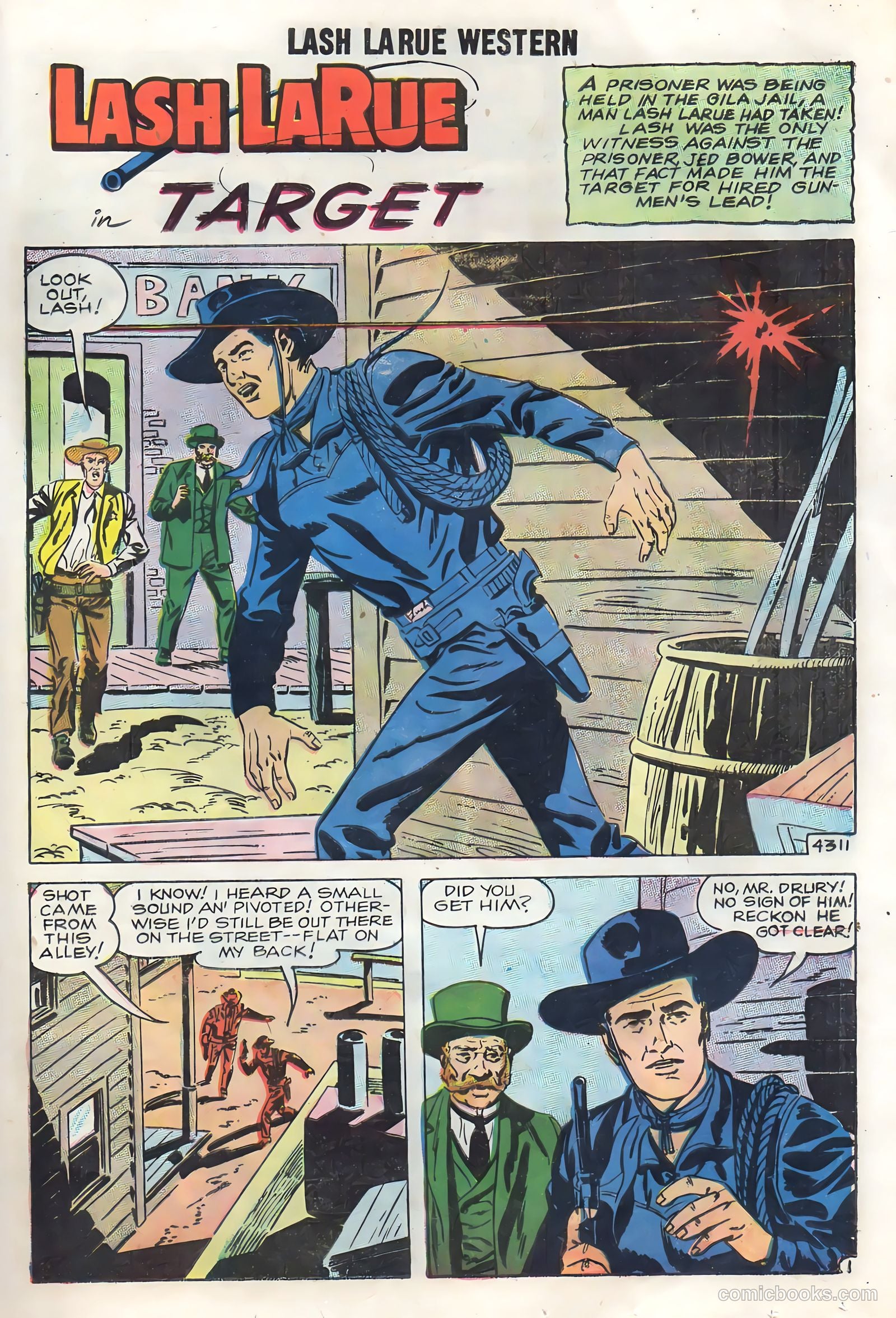 Lash Larue Western #70 (1958) — page 17 of 36