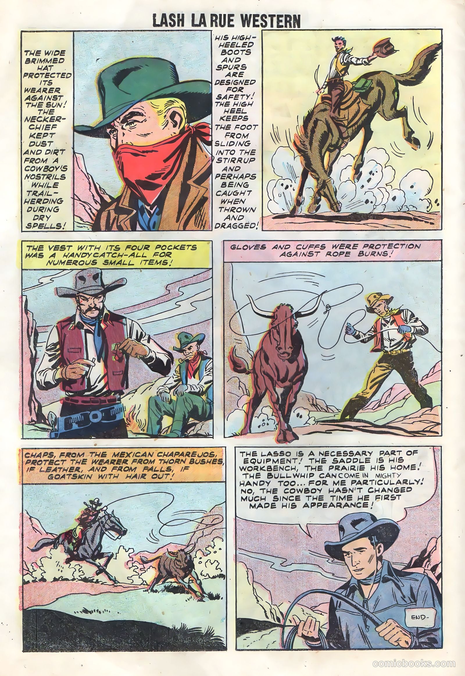 Lash Larue Western #70 (1958) — page 26 of 36