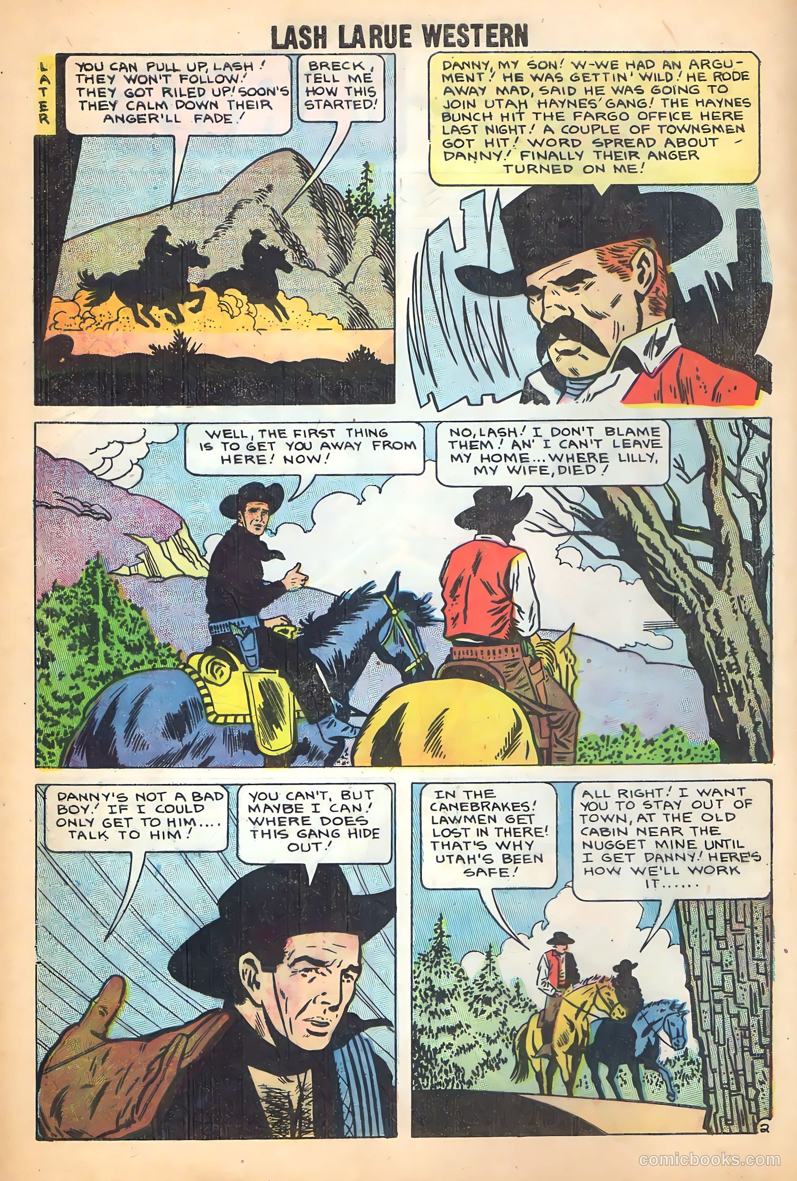 Lash Larue Western #71 (1959) — page 5 of 37