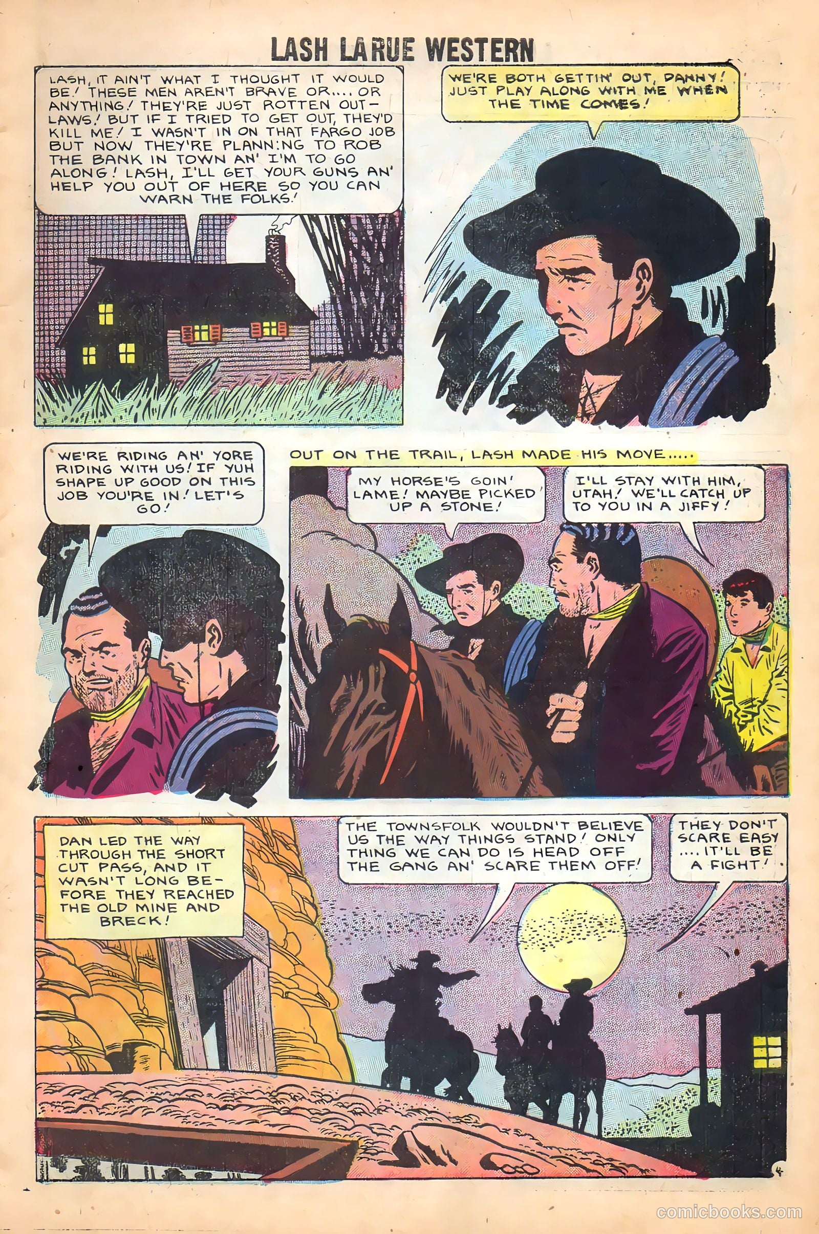 Lash Larue Western #71 (1959) — page 8 of 37