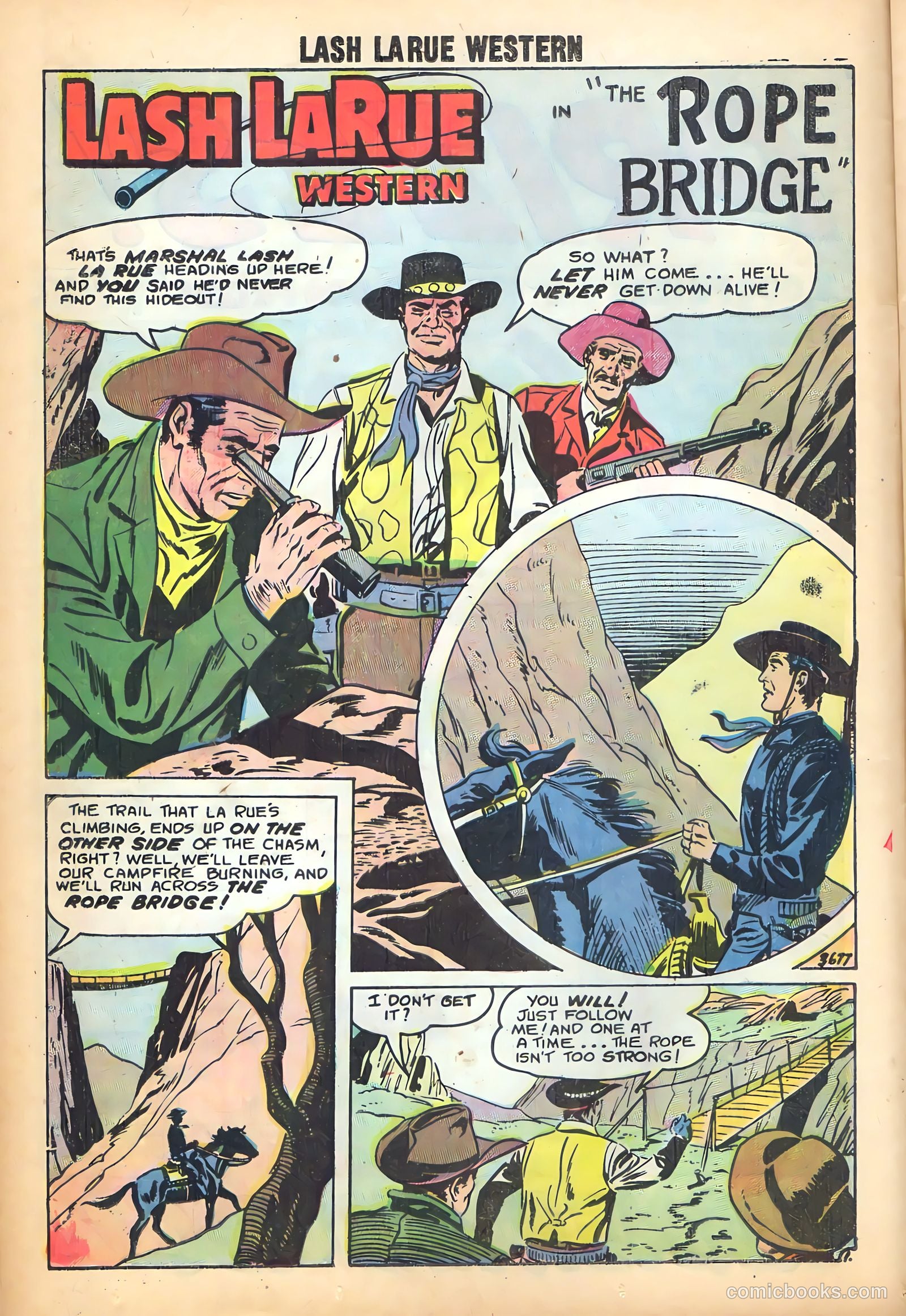 Lash Larue Western #71 (1959) — page 13 of 37