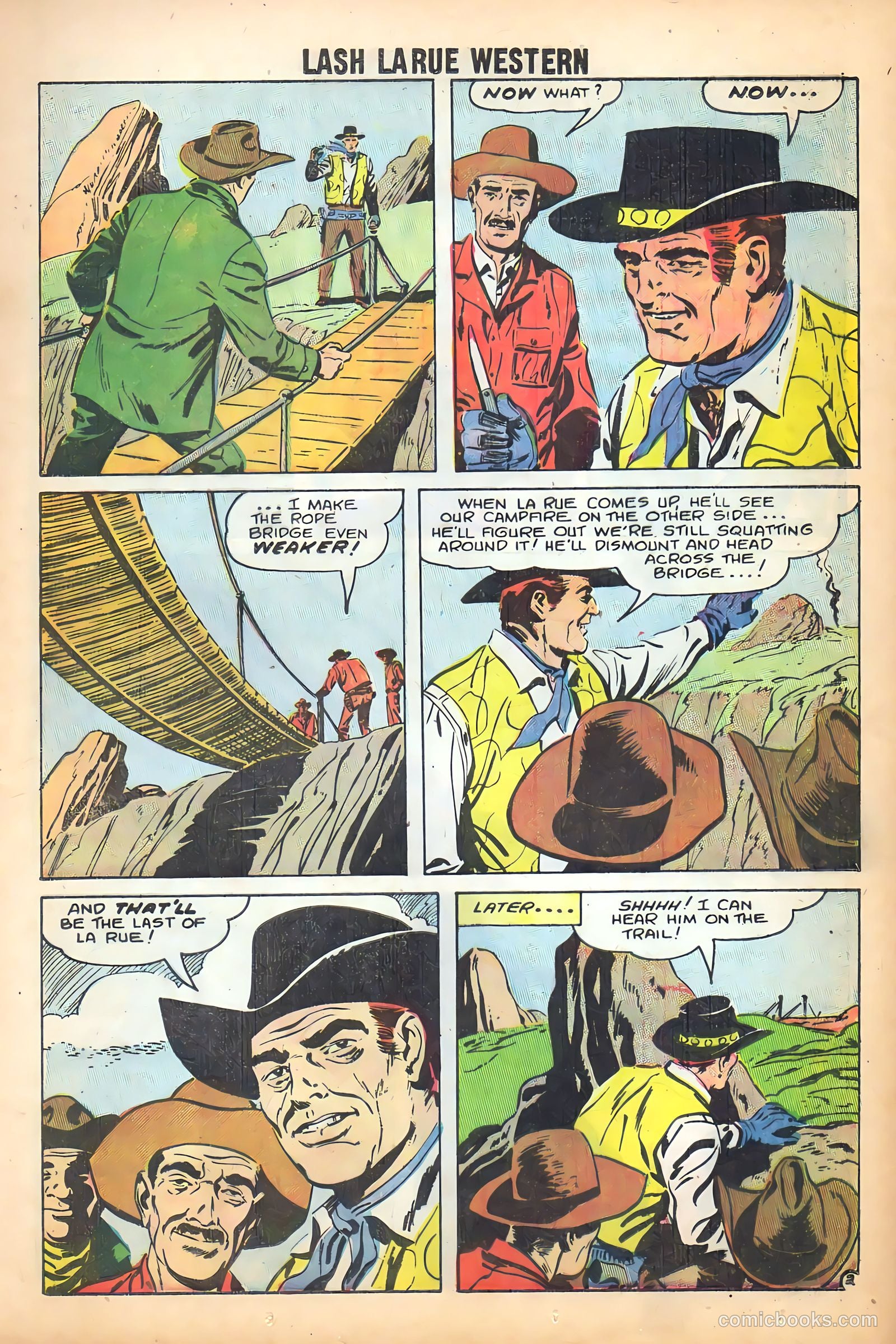 Lash Larue Western #71 (1959) — page 14 of 37