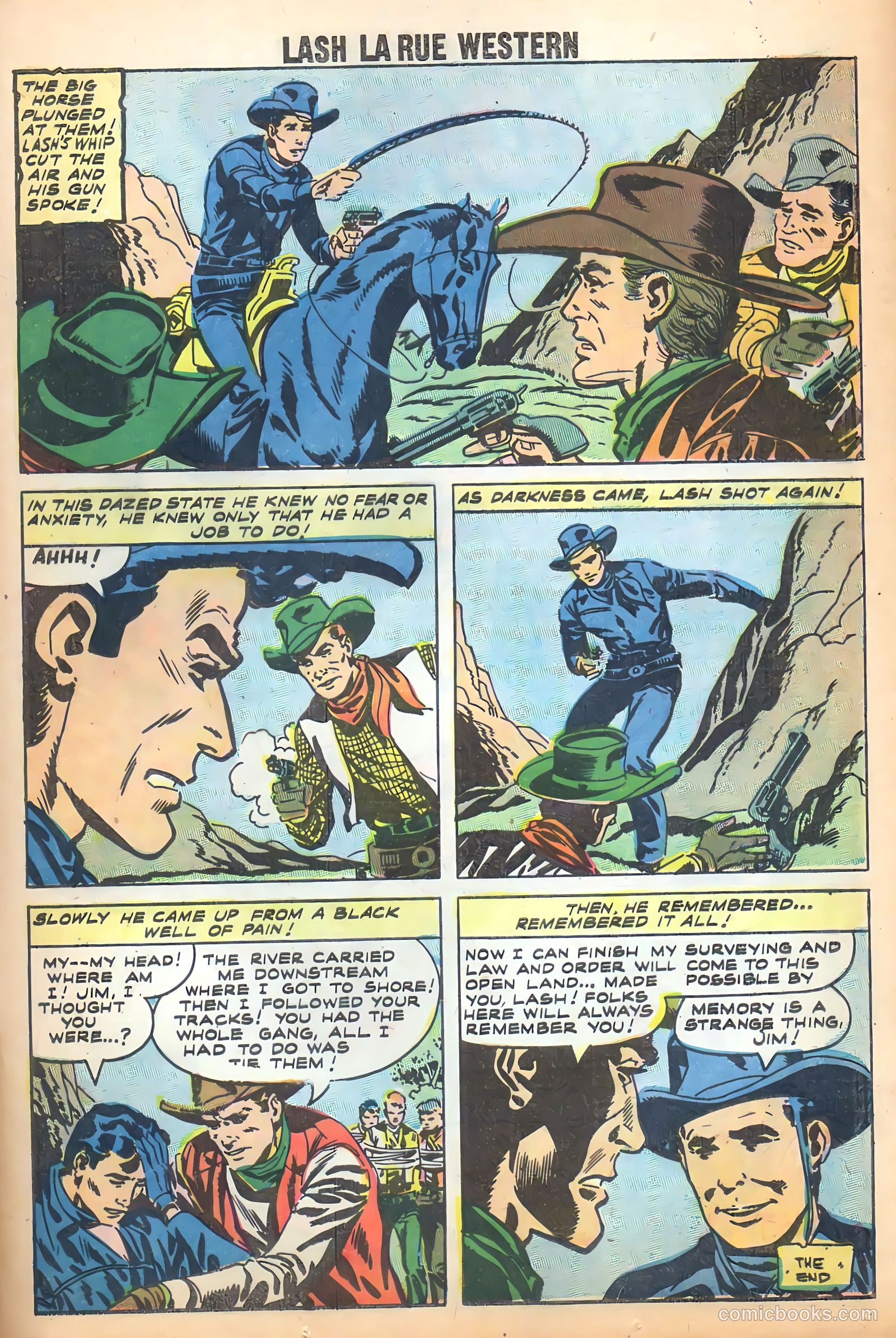 Lash Larue Western #71 (1959) — page 26 of 37