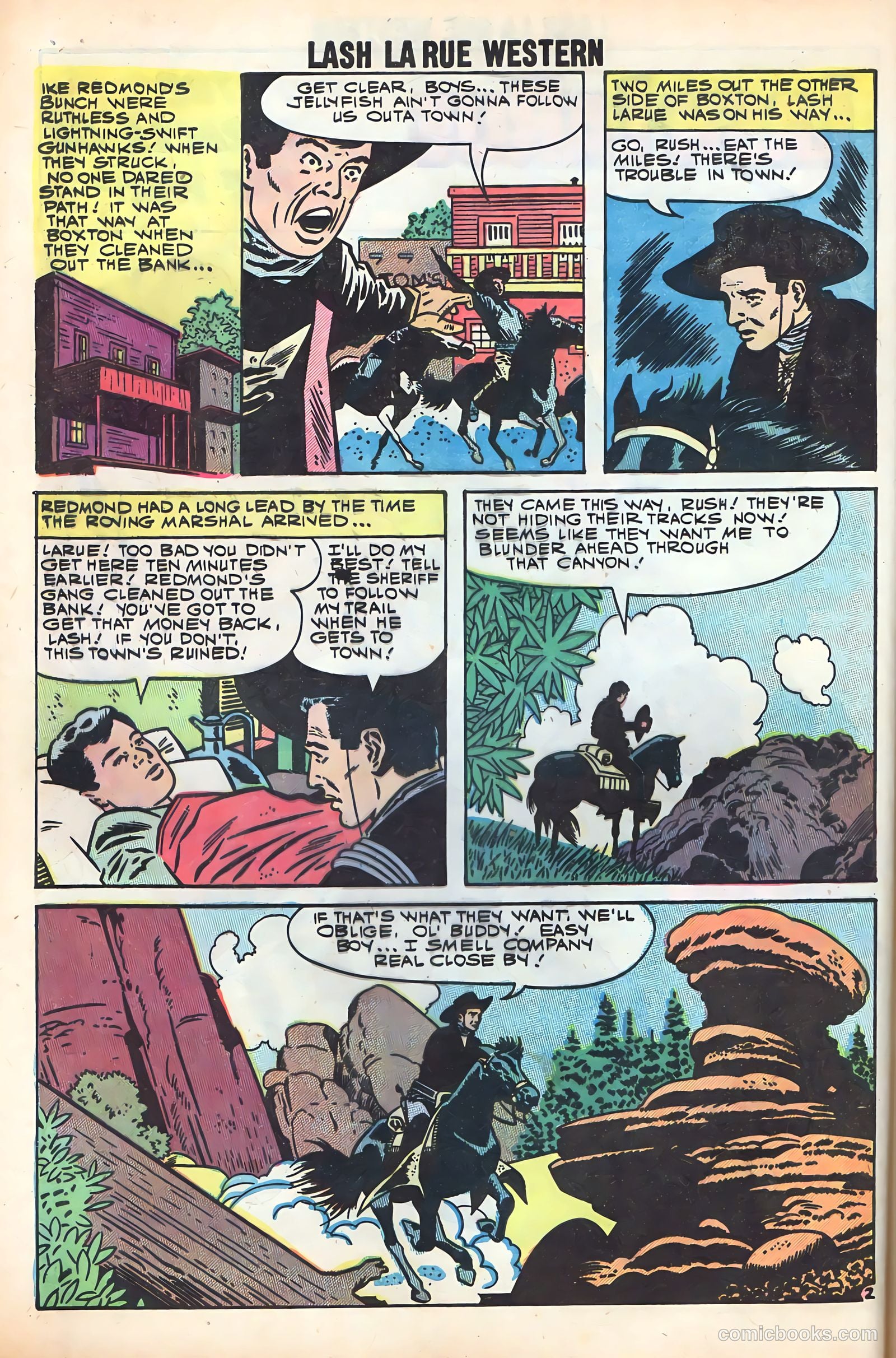 Lash Larue Western #72 (1959) — page 4 of 36