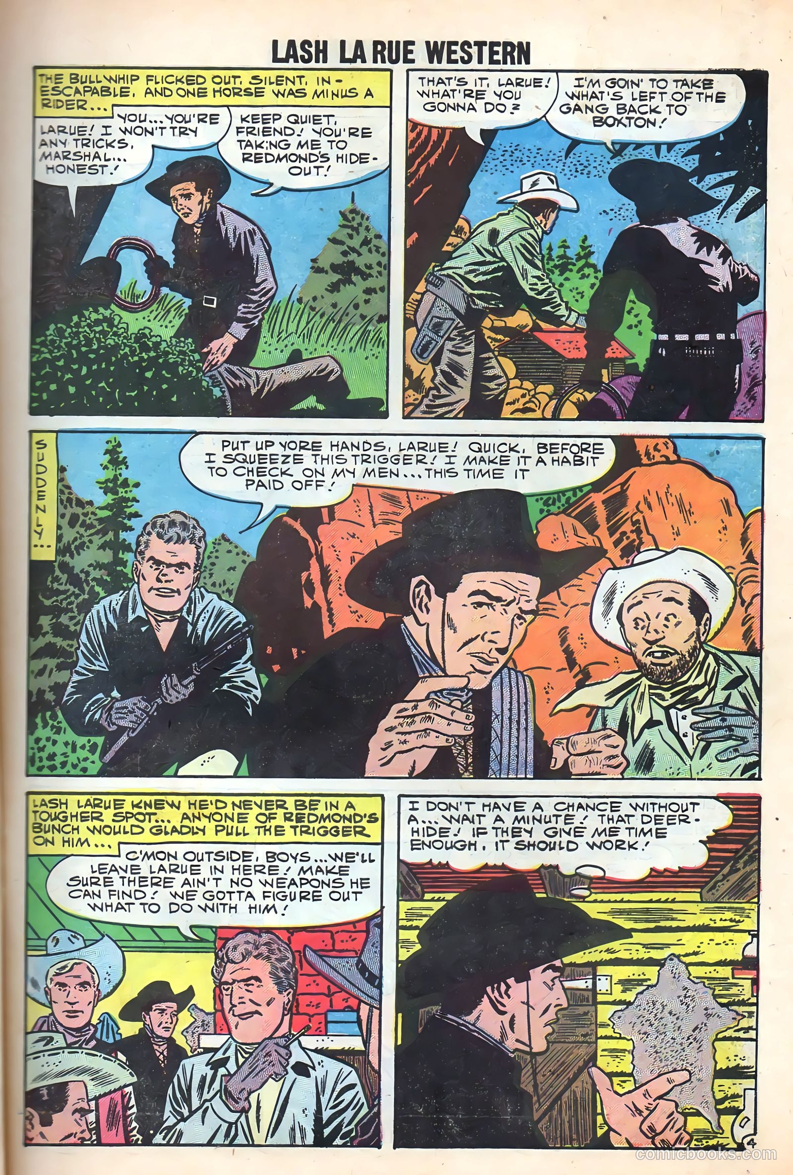 Lash Larue Western #72 (1959) — page 7 of 36
