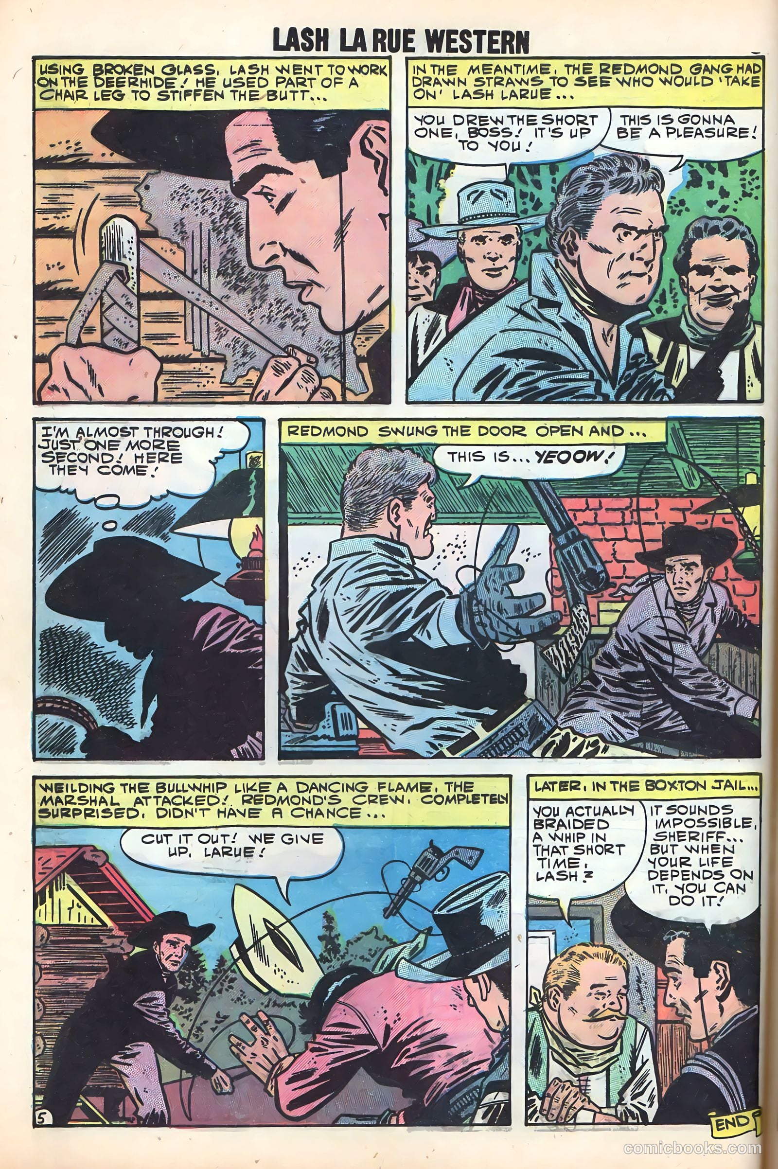 Lash Larue Western #72 (1959) — page 8 of 36