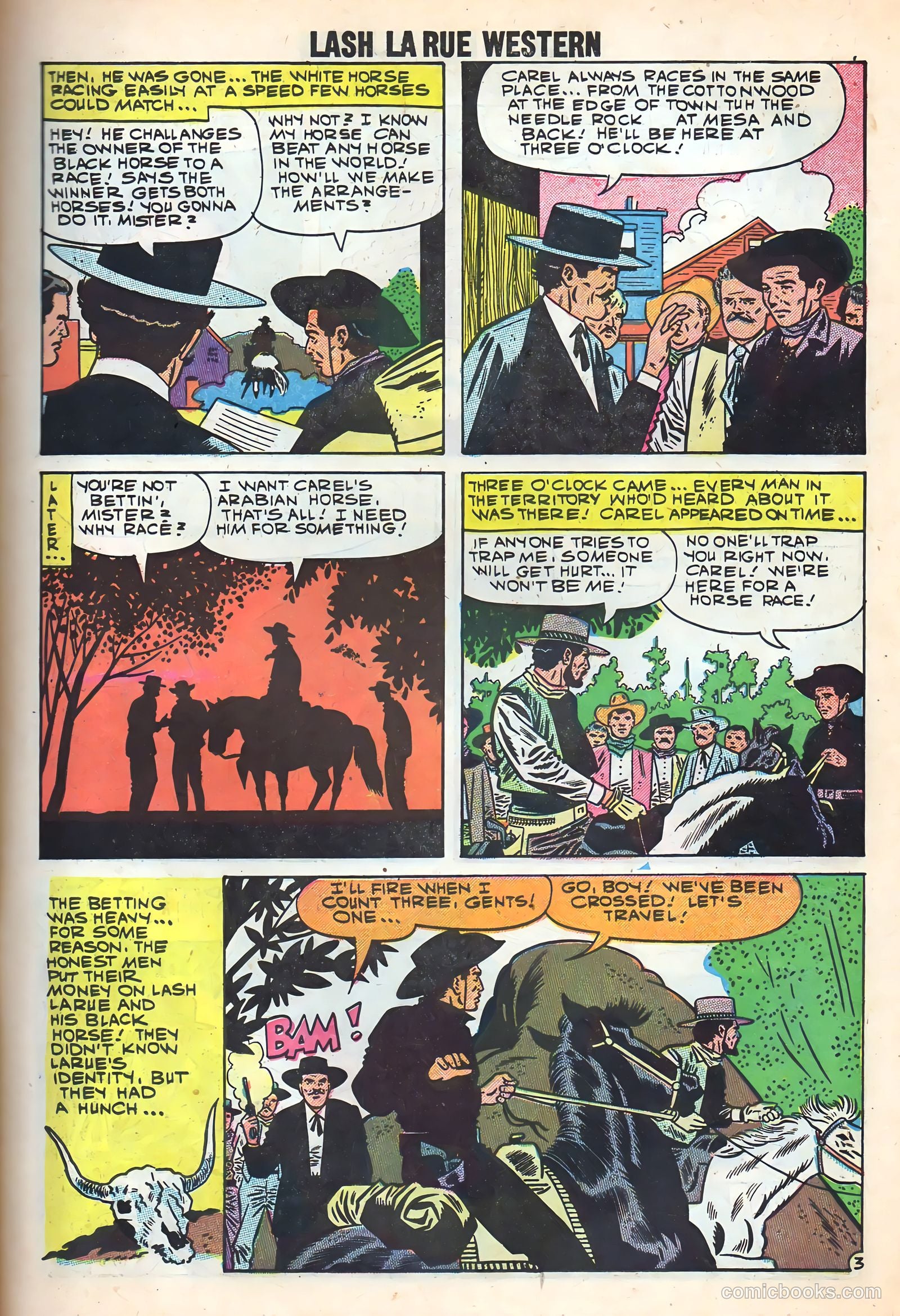 Lash Larue Western #72 (1959) — page 11 of 36