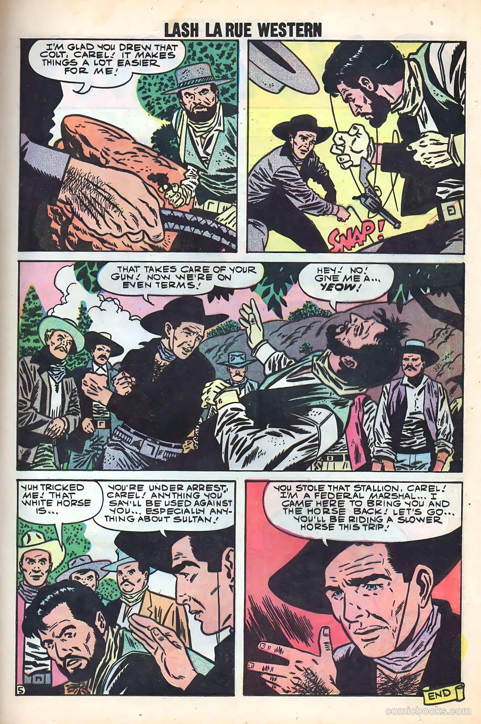 Lash Larue Western #72 (1959) — page 13 of 36