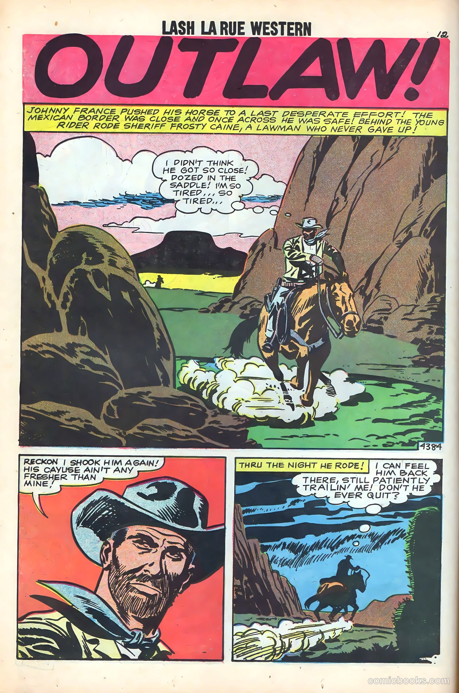 Lash Larue Western #72 (1959) — page 14 of 36