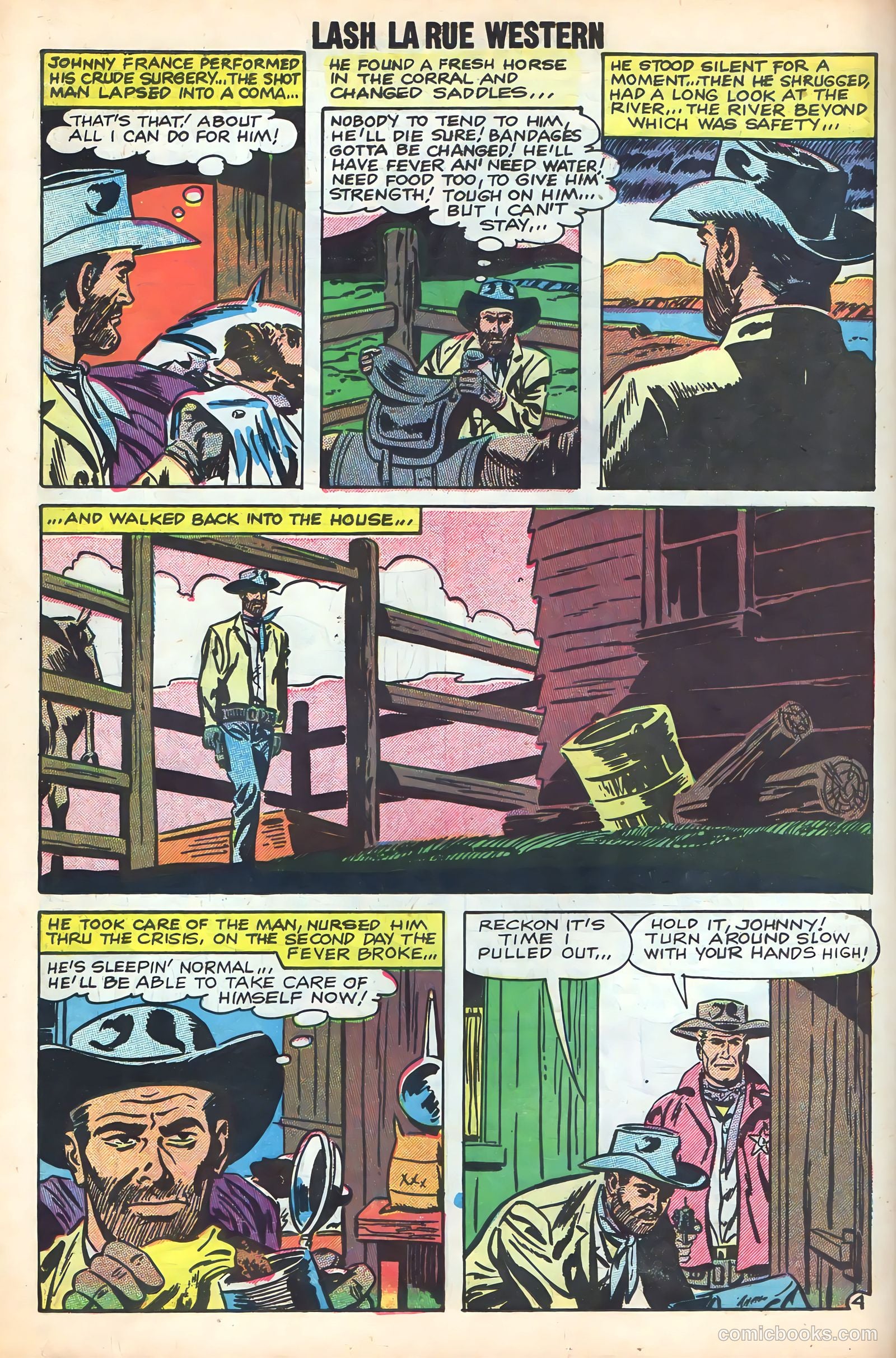 Lash Larue Western #72 (1959) — page 18 of 36