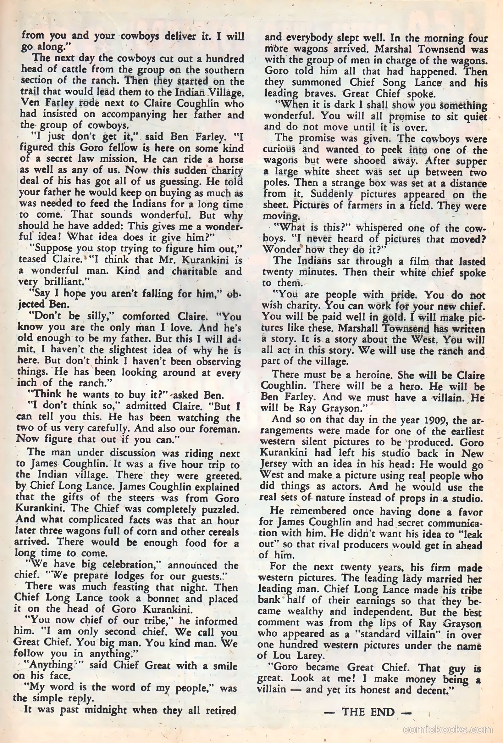 Lash Larue Western #72 (1959) — page 21 of 36