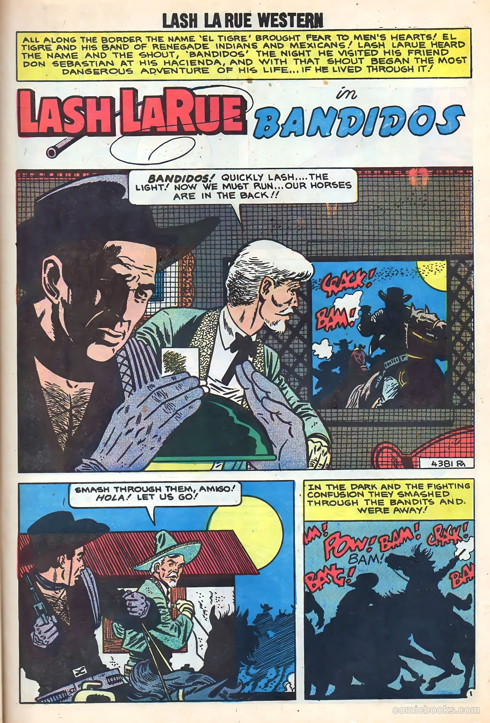 Lash Larue Western #72 (1959) — page 23 of 36