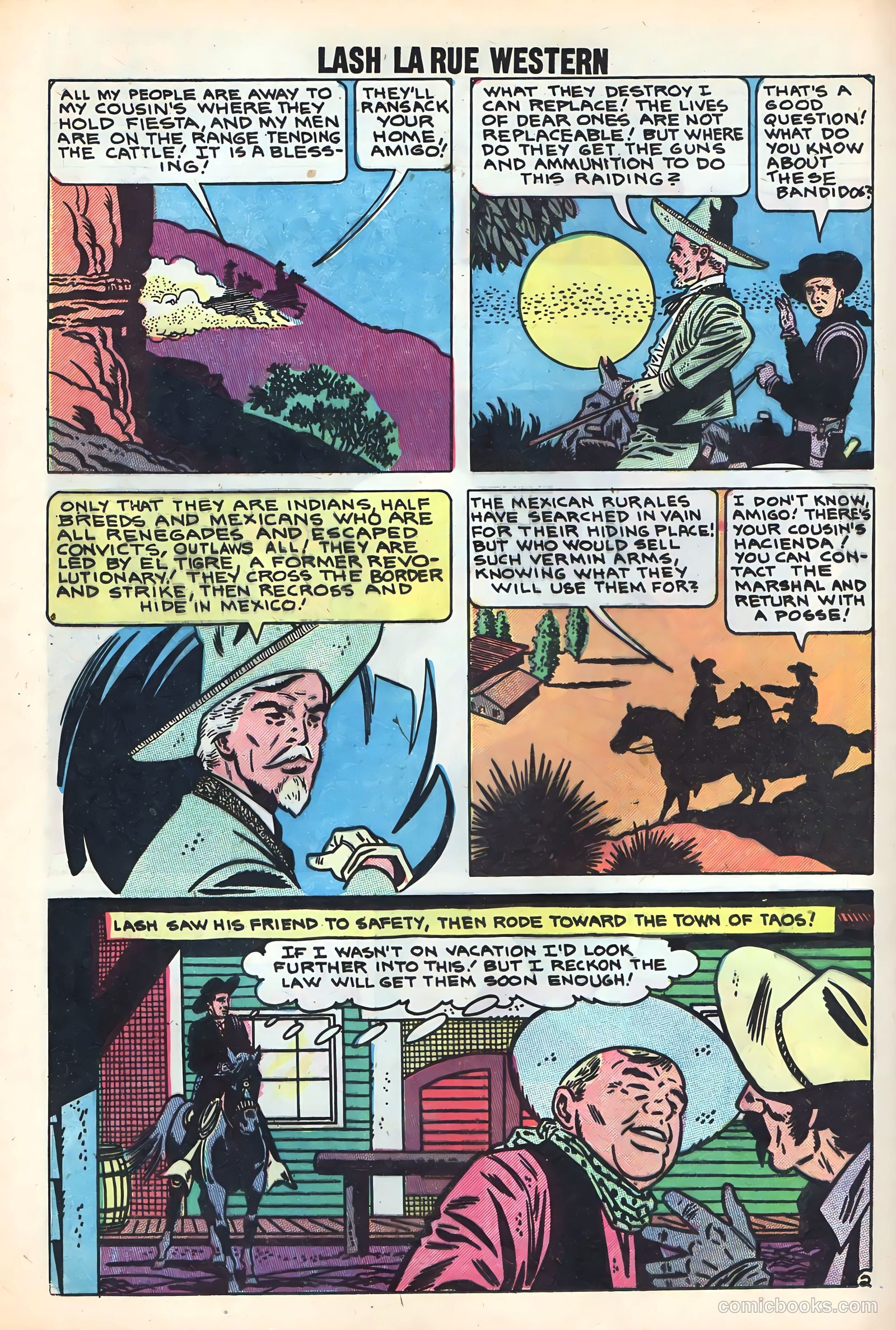 Lash Larue Western #72 (1959) — page 24 of 36