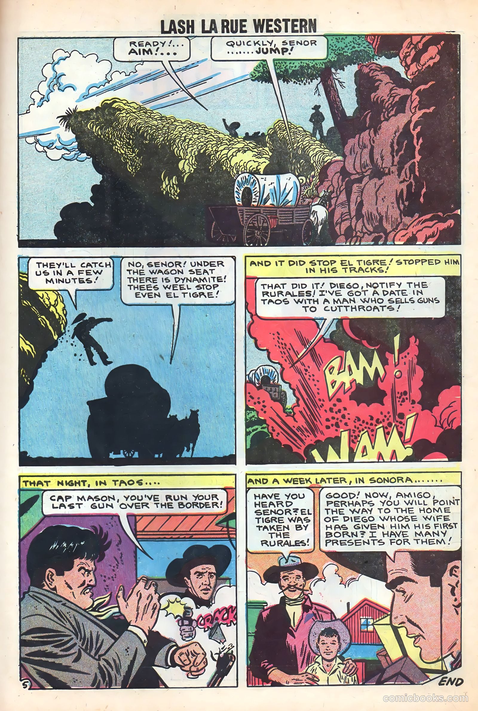 Lash Larue Western #72 (1959) — page 27 of 36