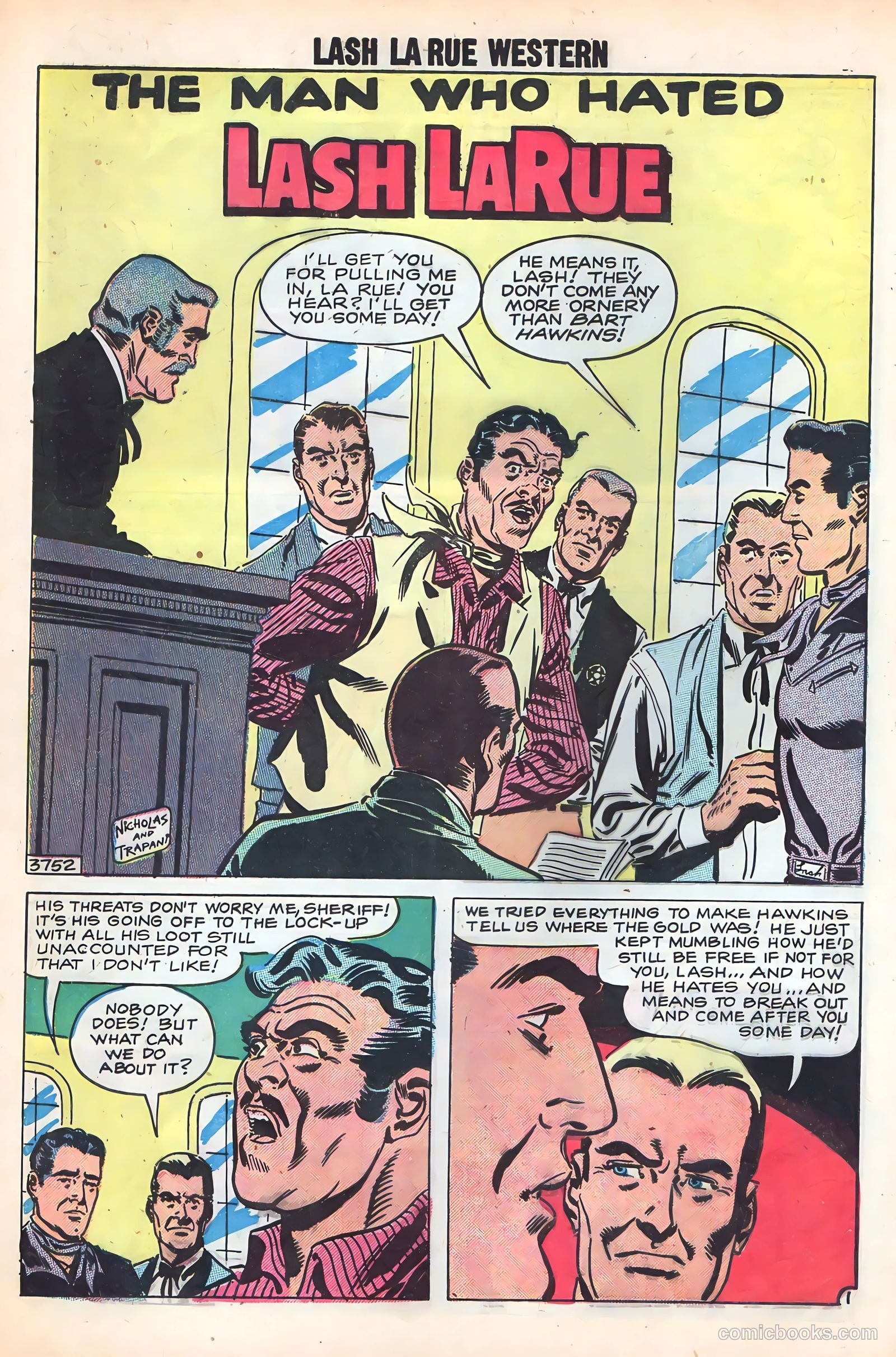 Lash Larue Western #72 (1959) — page 28 of 36
