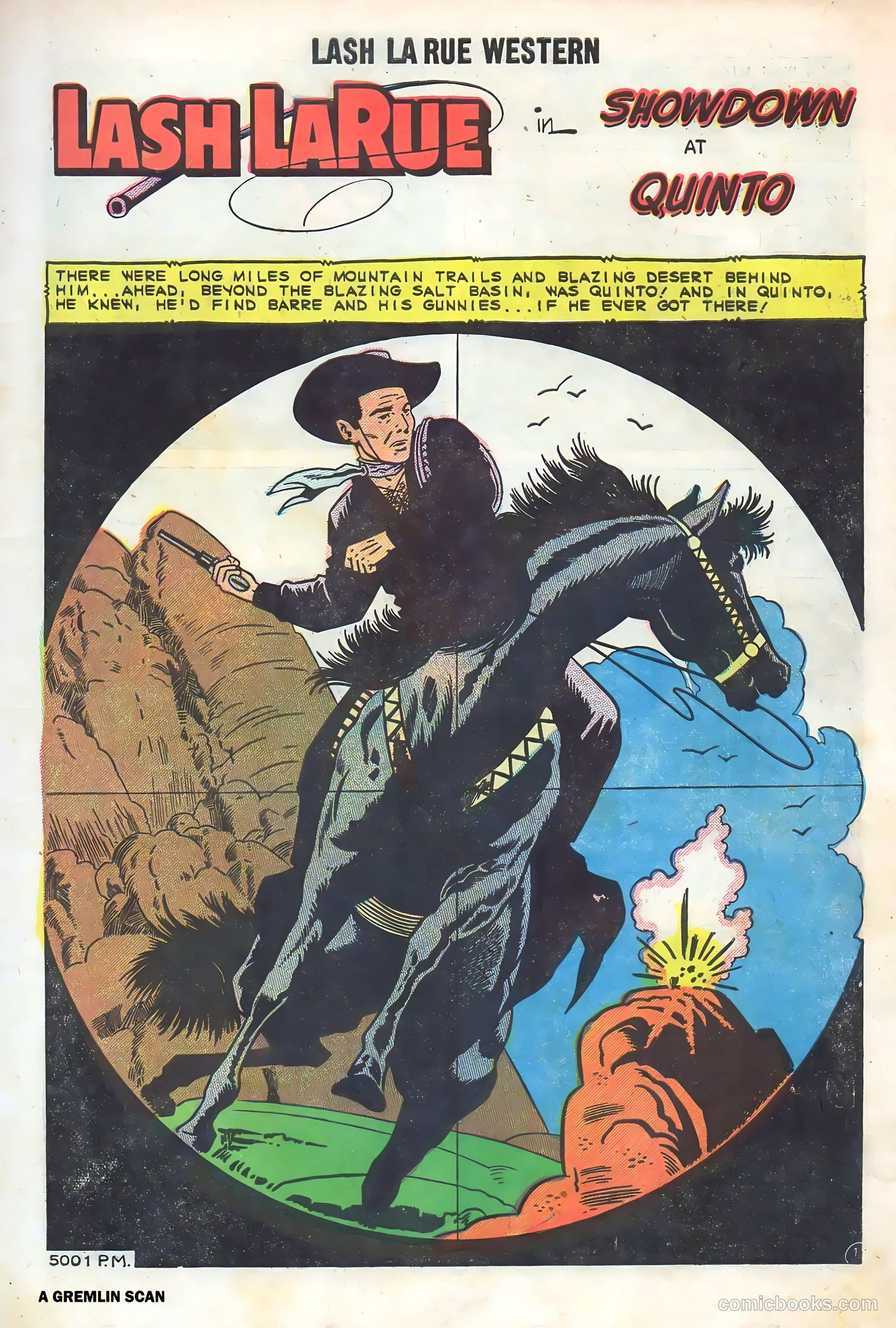 Lash Larue Western #73 (1959) — page 3 of 37