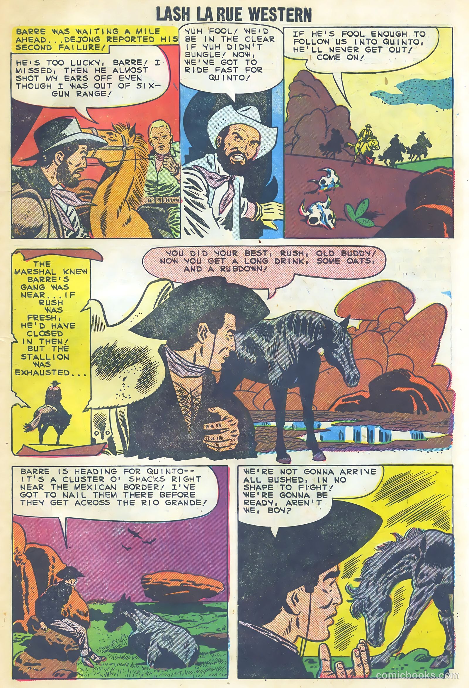 Lash Larue Western #73 (1959) — page 7 of 37
