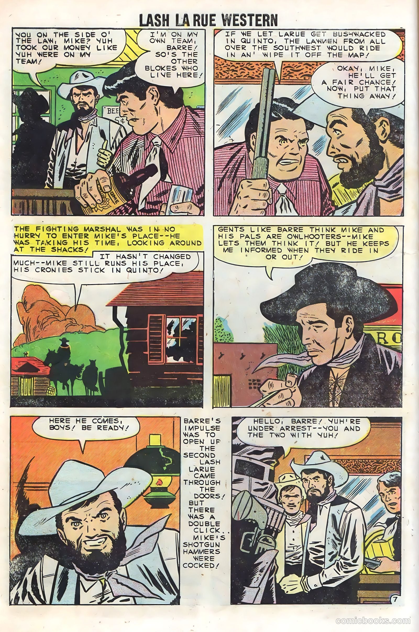 Lash Larue Western #73 (1959) — page 10 of 37