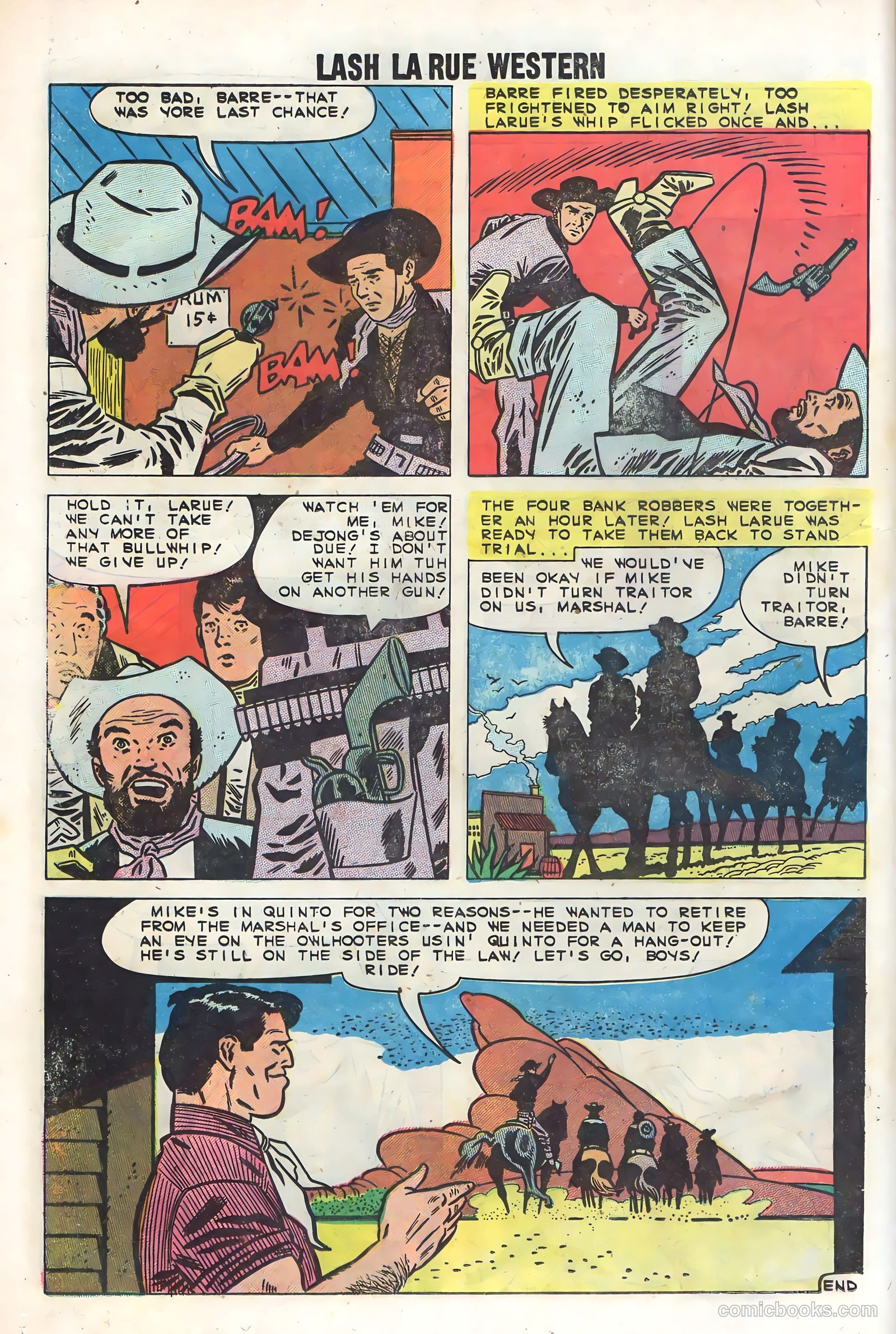Lash Larue Western #73 (1959) — page 12 of 37