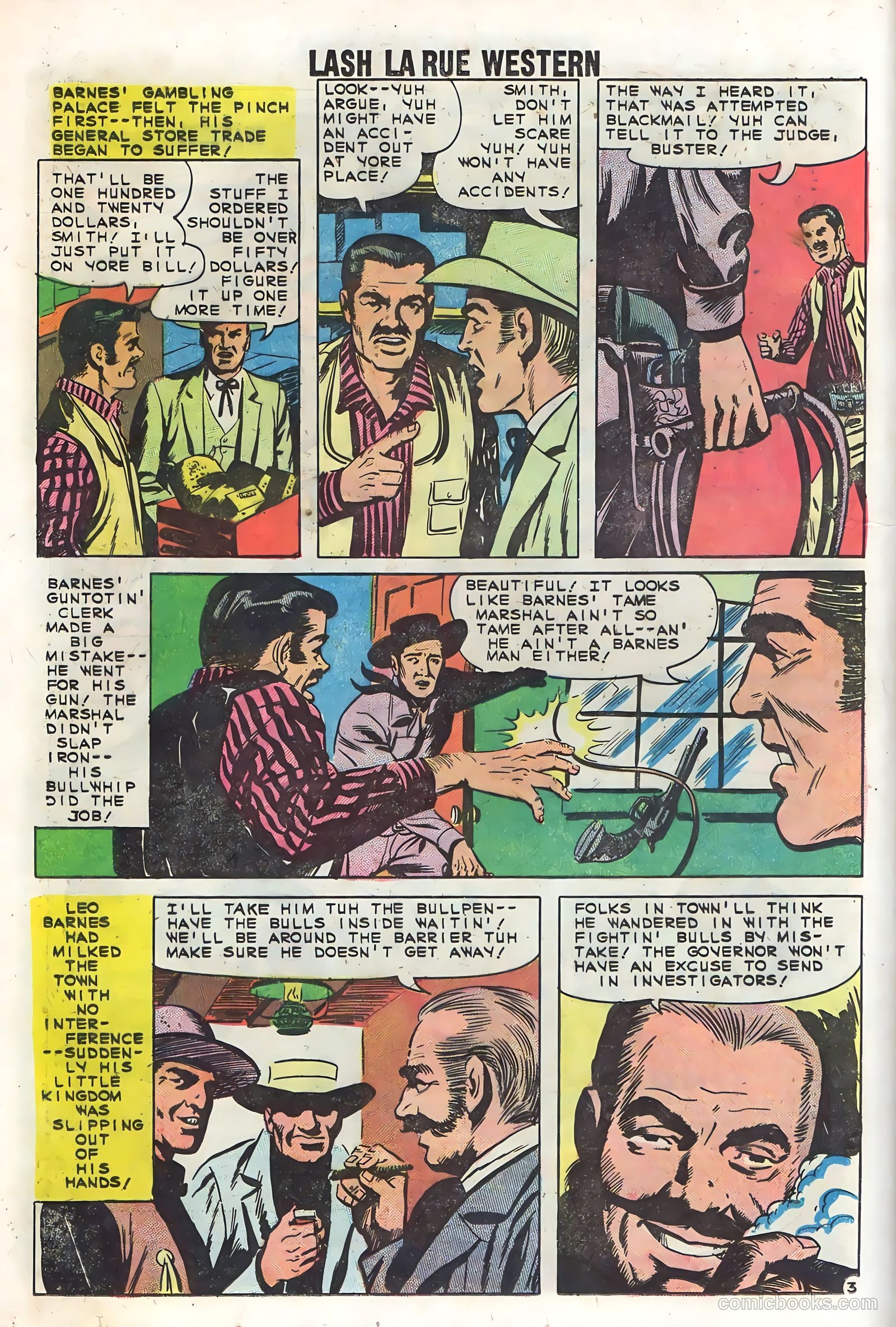 Lash Larue Western #73 (1959) — page 16 of 37