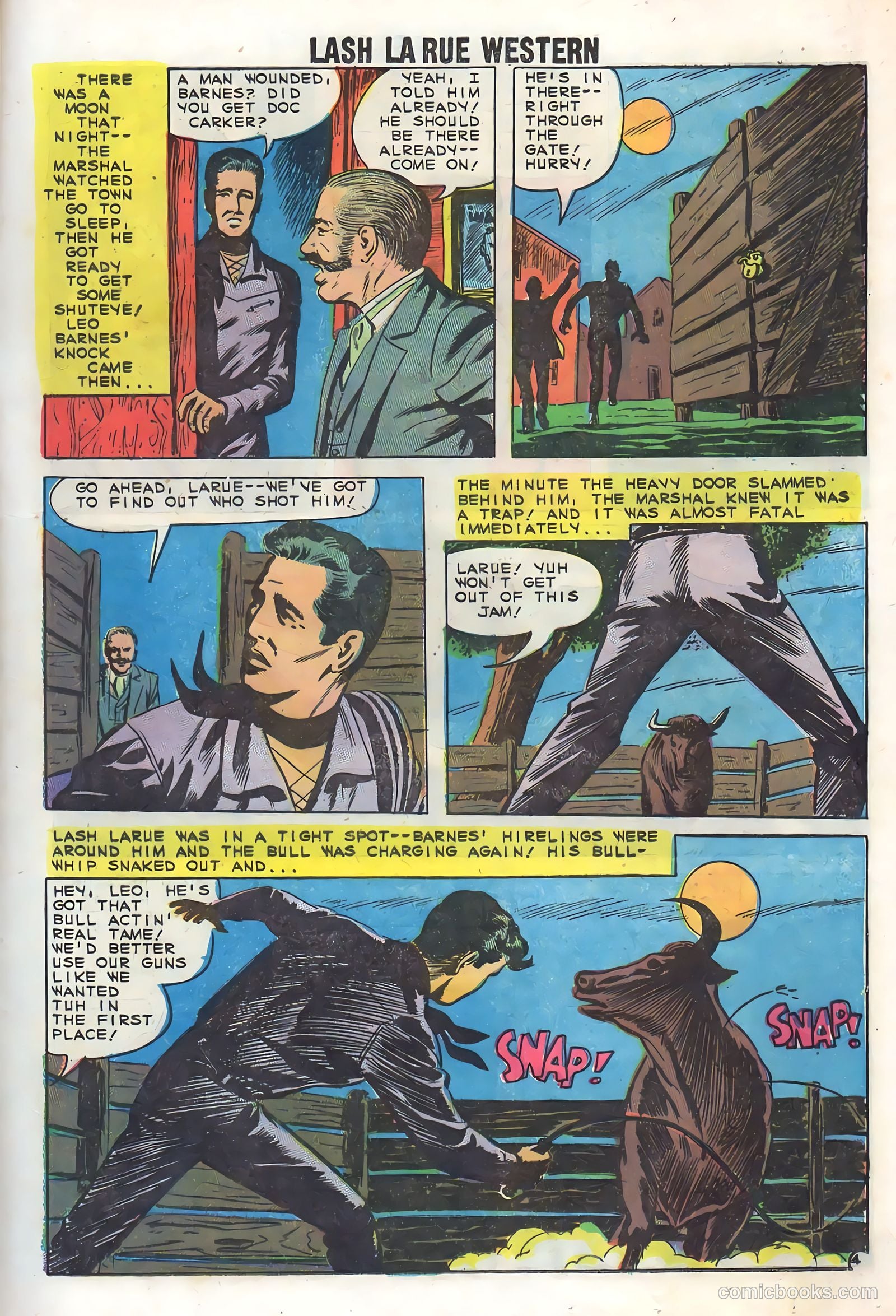 Lash Larue Western #73 (1959) — page 17 of 37