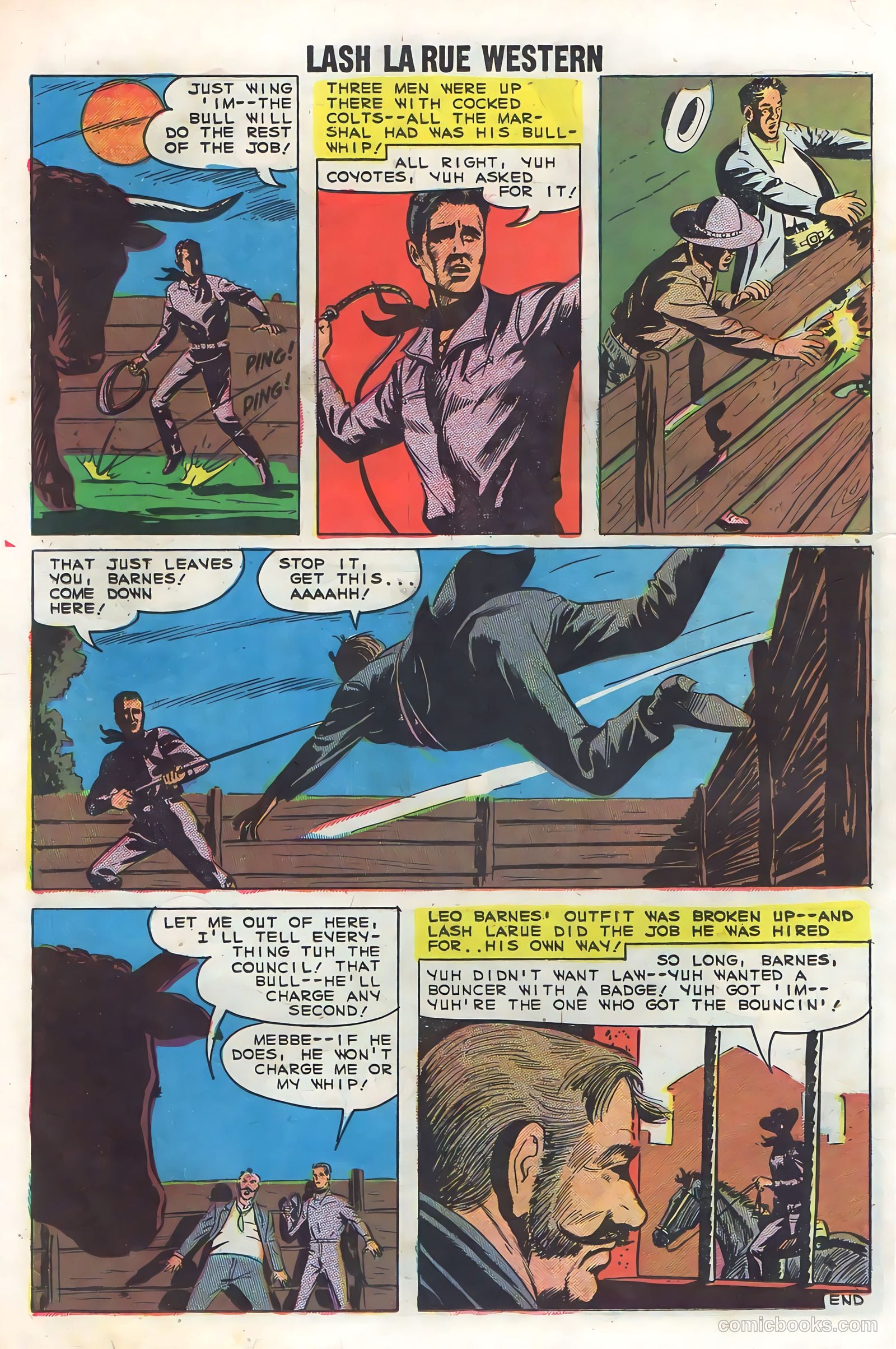 Lash Larue Western #73 (1959) — page 18 of 37