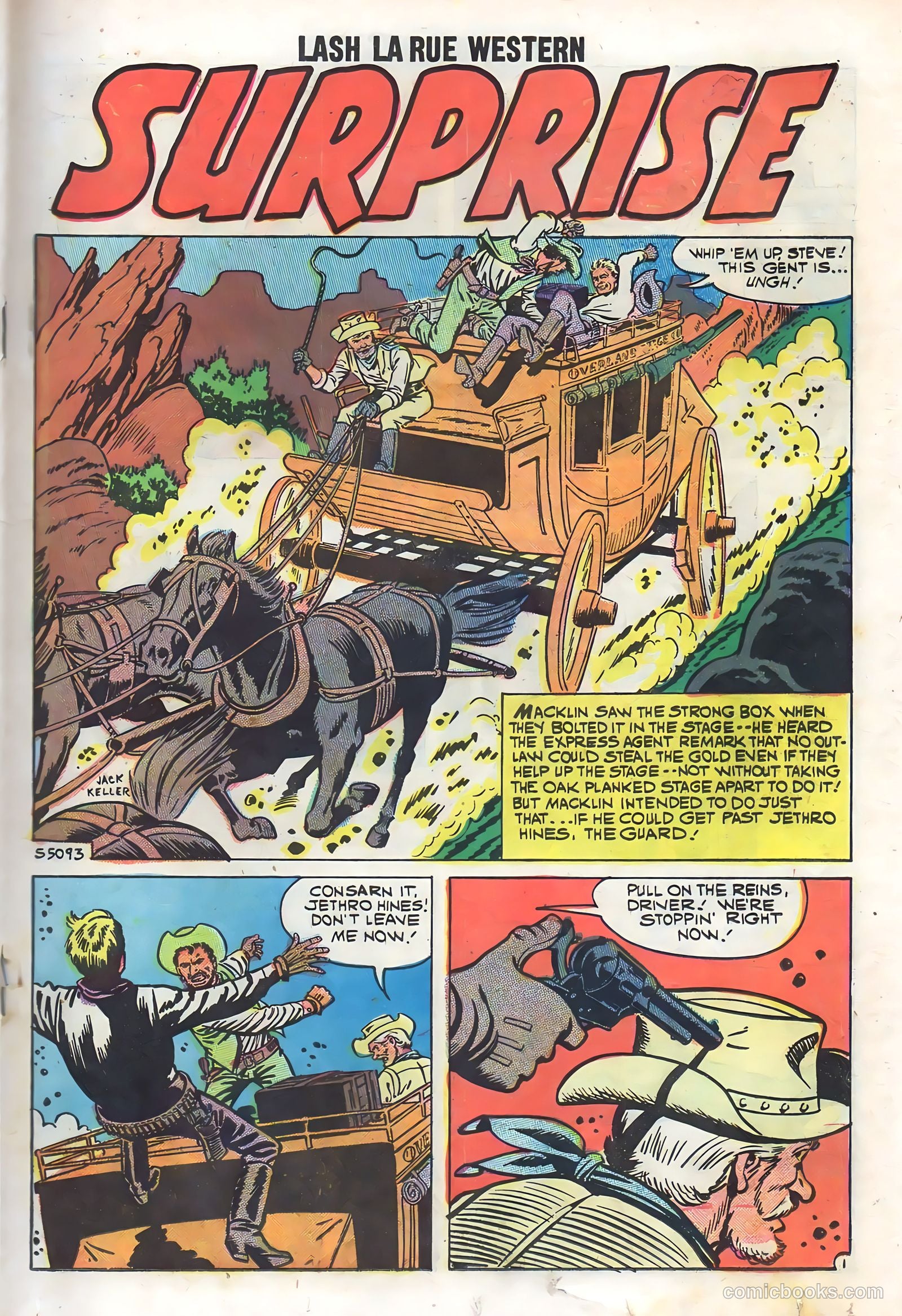 Lash Larue Western #73 (1959) — page 19 of 37