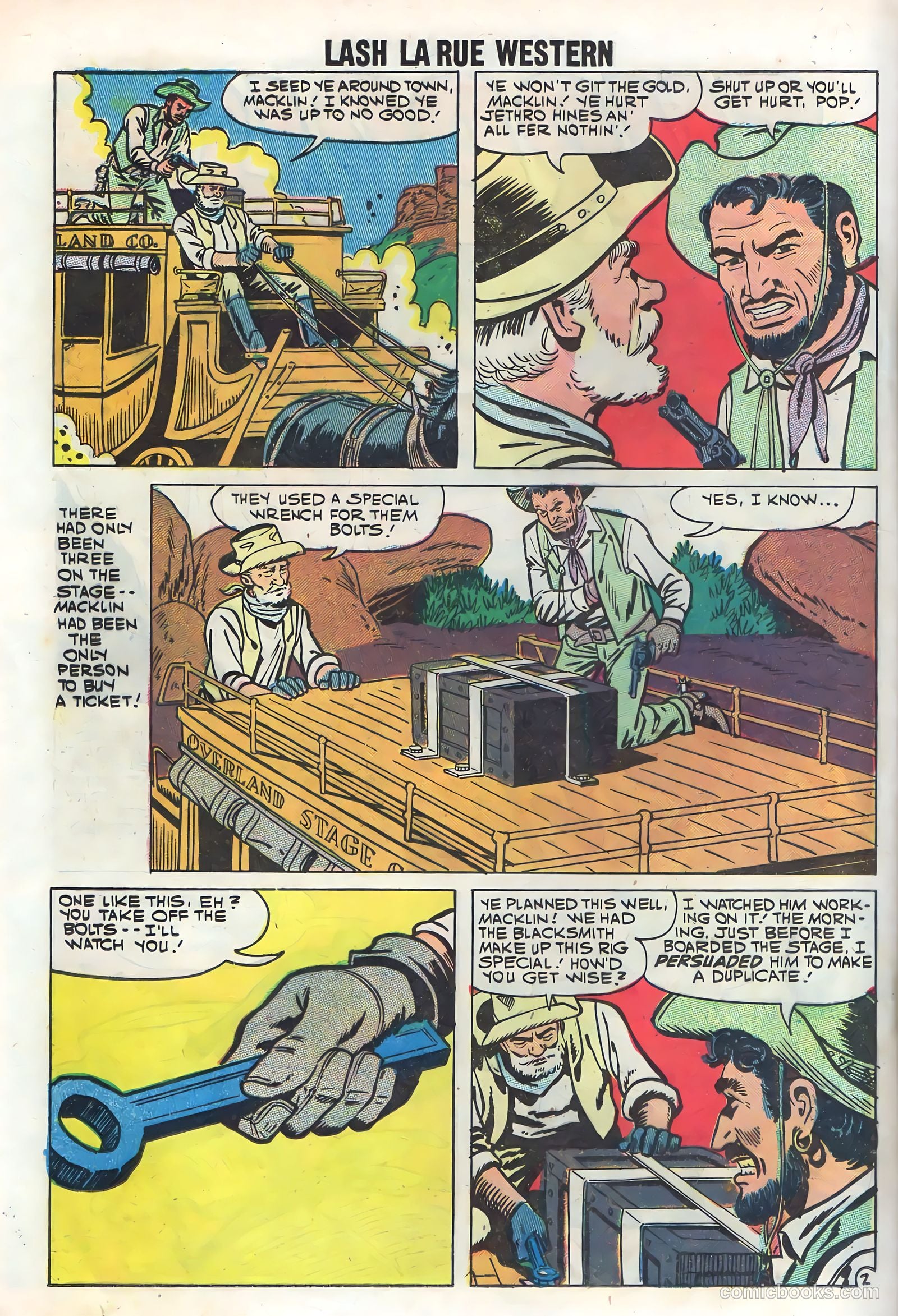 Lash Larue Western #73 (1959) — page 20 of 37