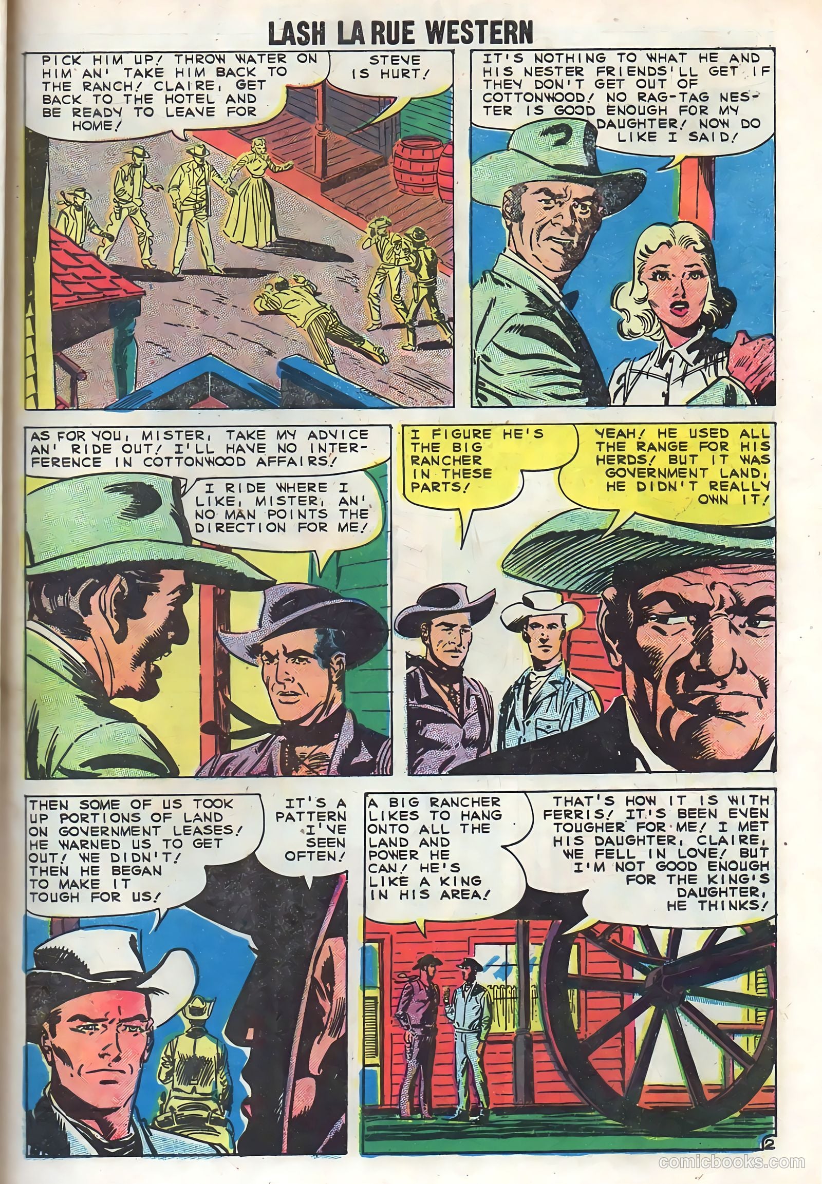 Lash Larue Western #73 (1959) — page 29 of 37