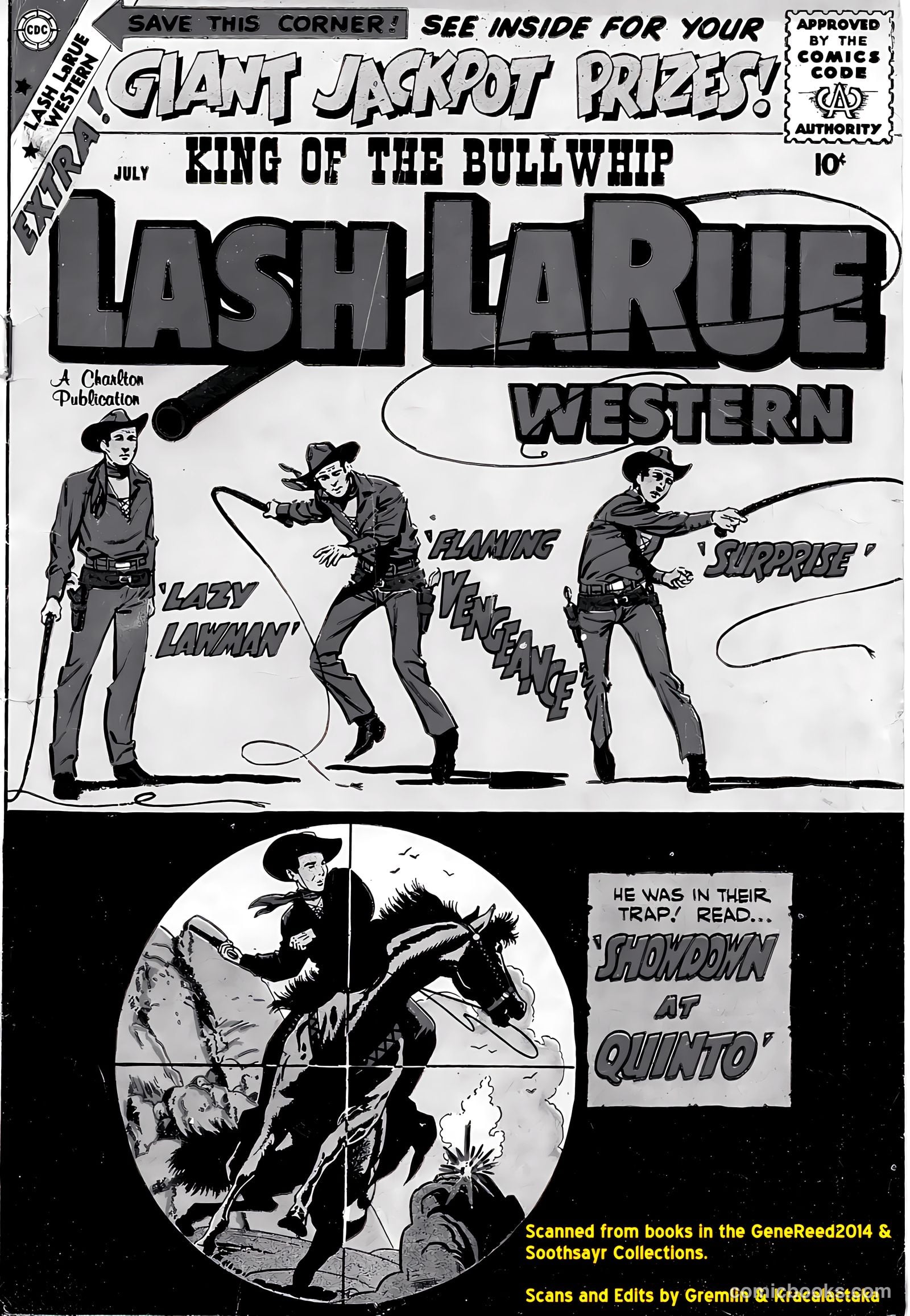 Lash Larue Western #73 (1959) — page 37 of 37