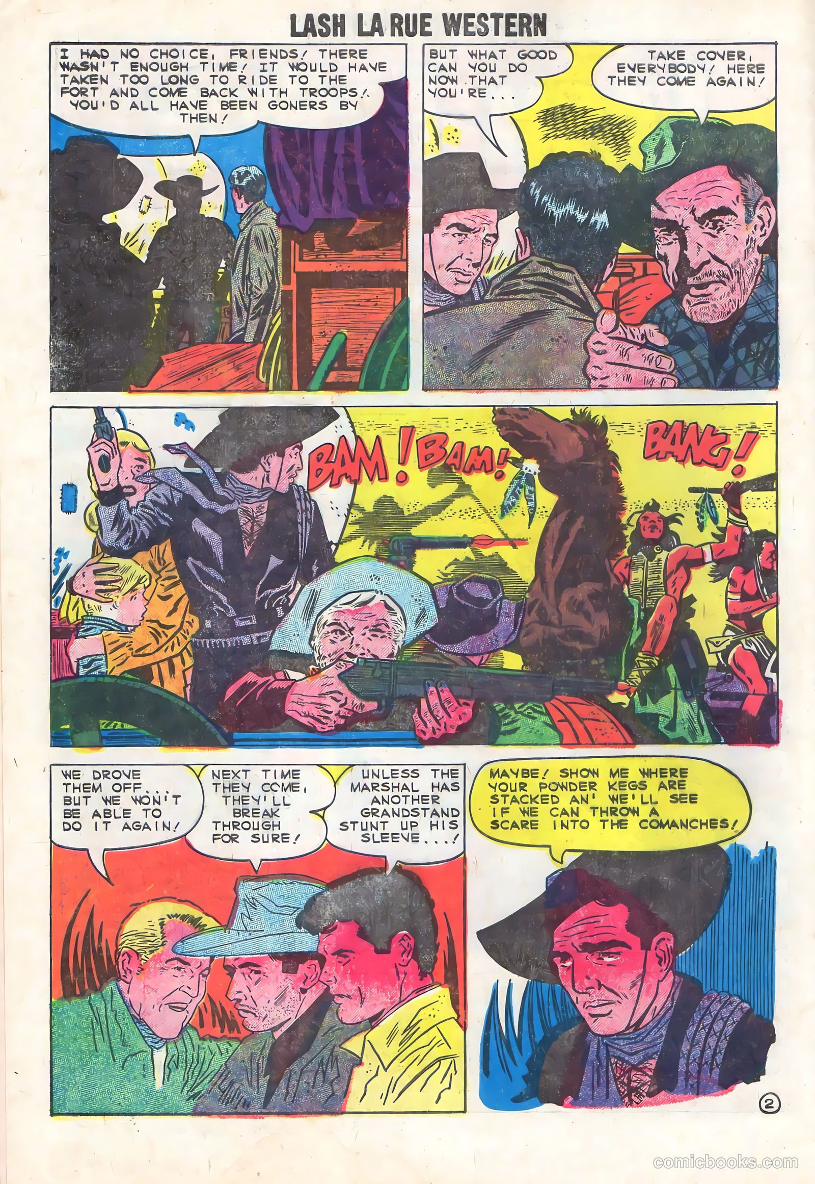 Lash Larue Western #74 (1959) — page 4 of 36