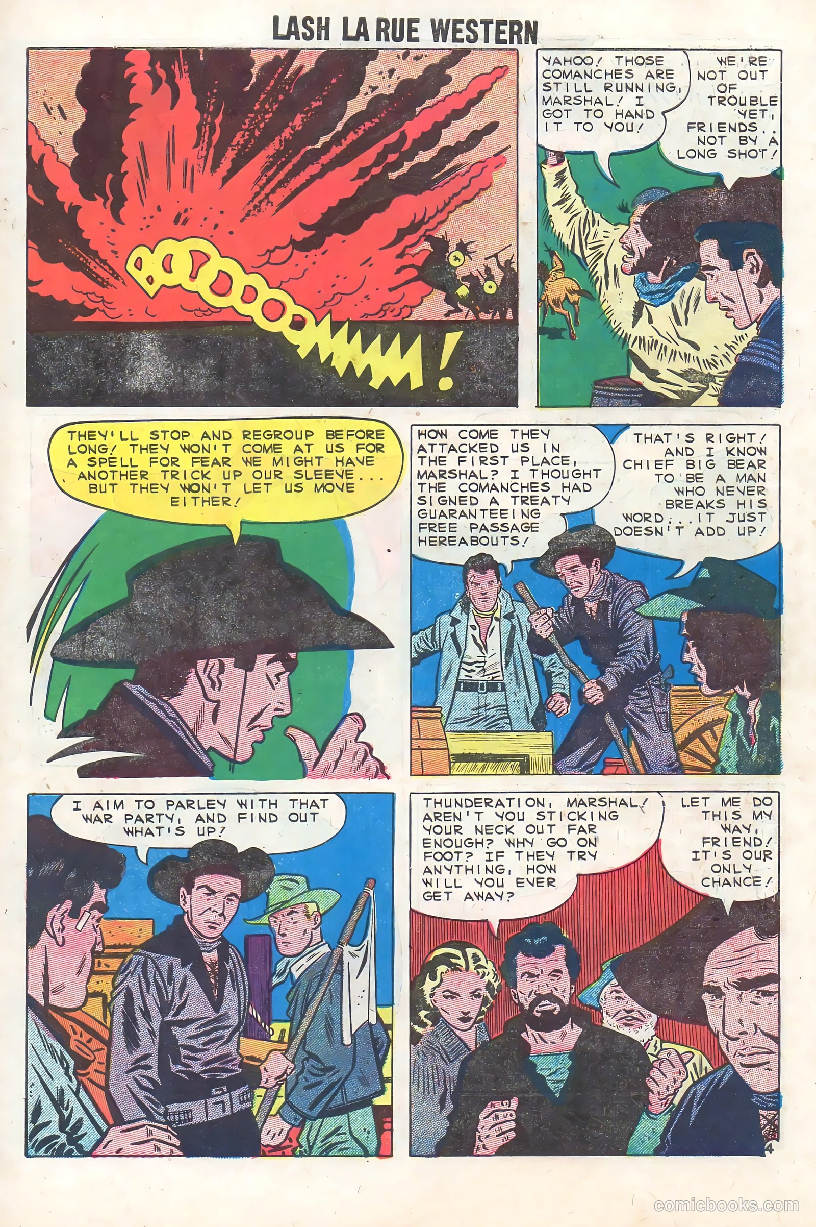 Lash Larue Western #74 (1959) — page 7 of 36