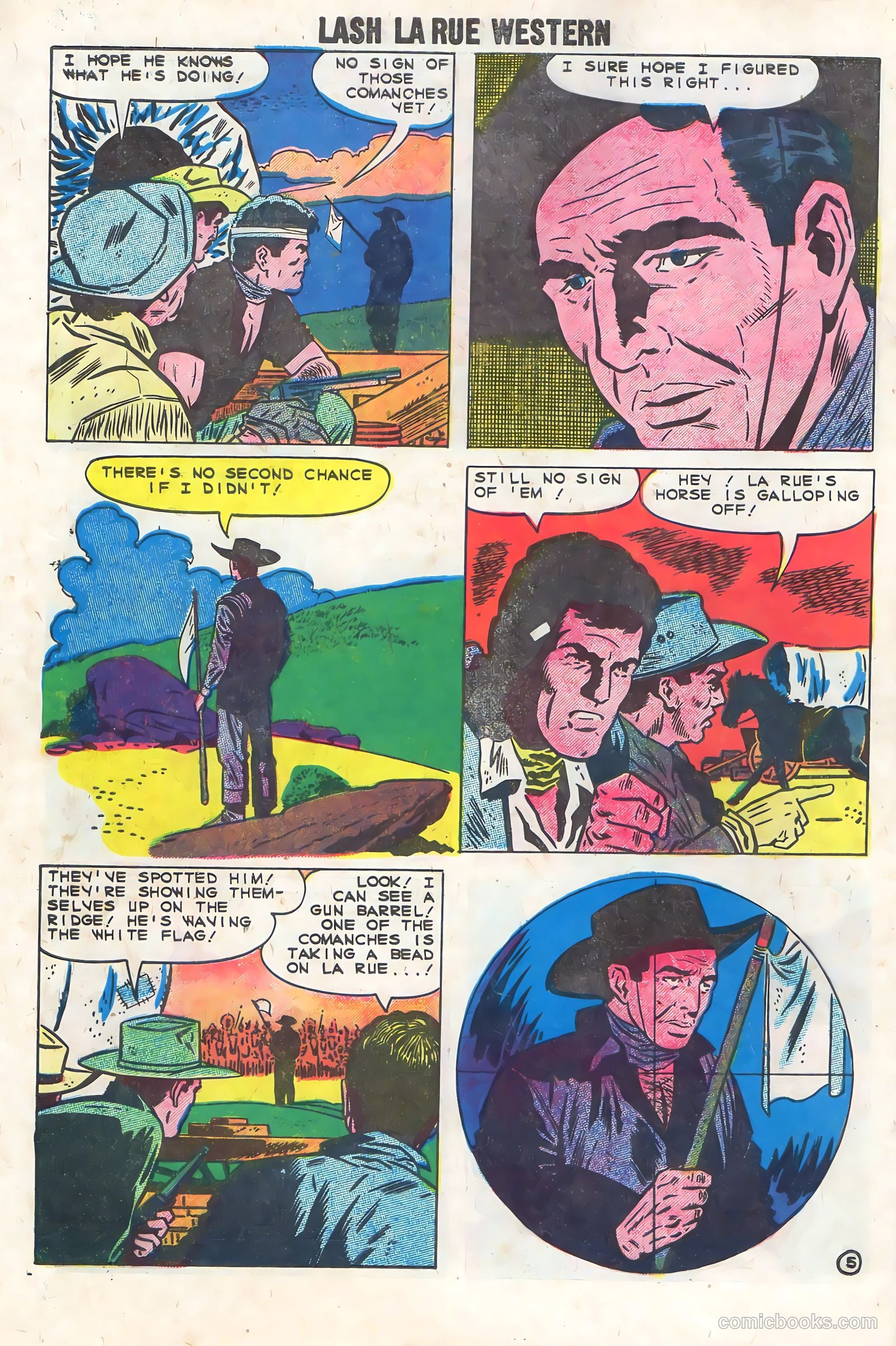 Lash Larue Western #74 (1959) — page 8 of 36