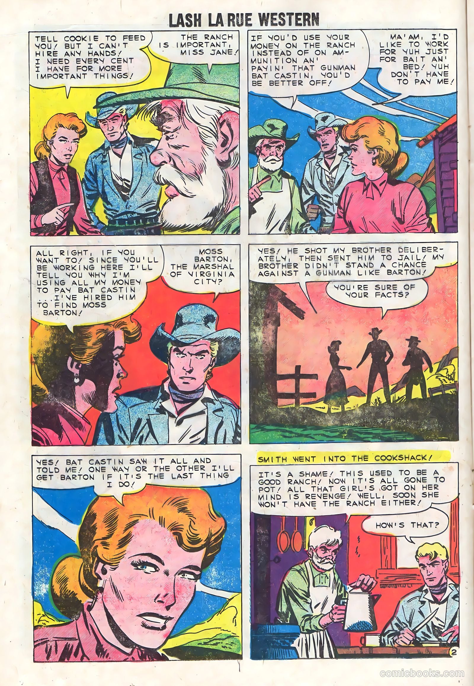 Lash Larue Western #74 (1959) — page 16 of 36