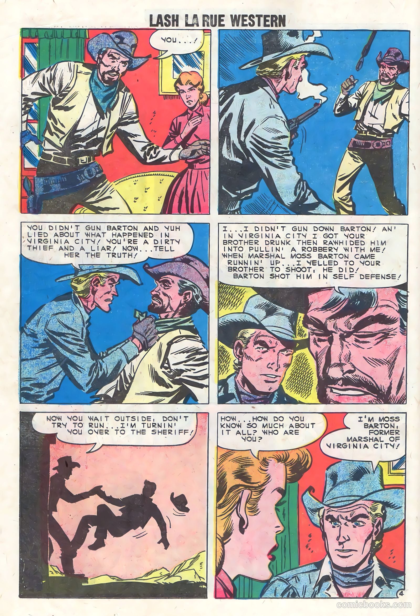 Lash Larue Western #74 (1959) — page 18 of 36