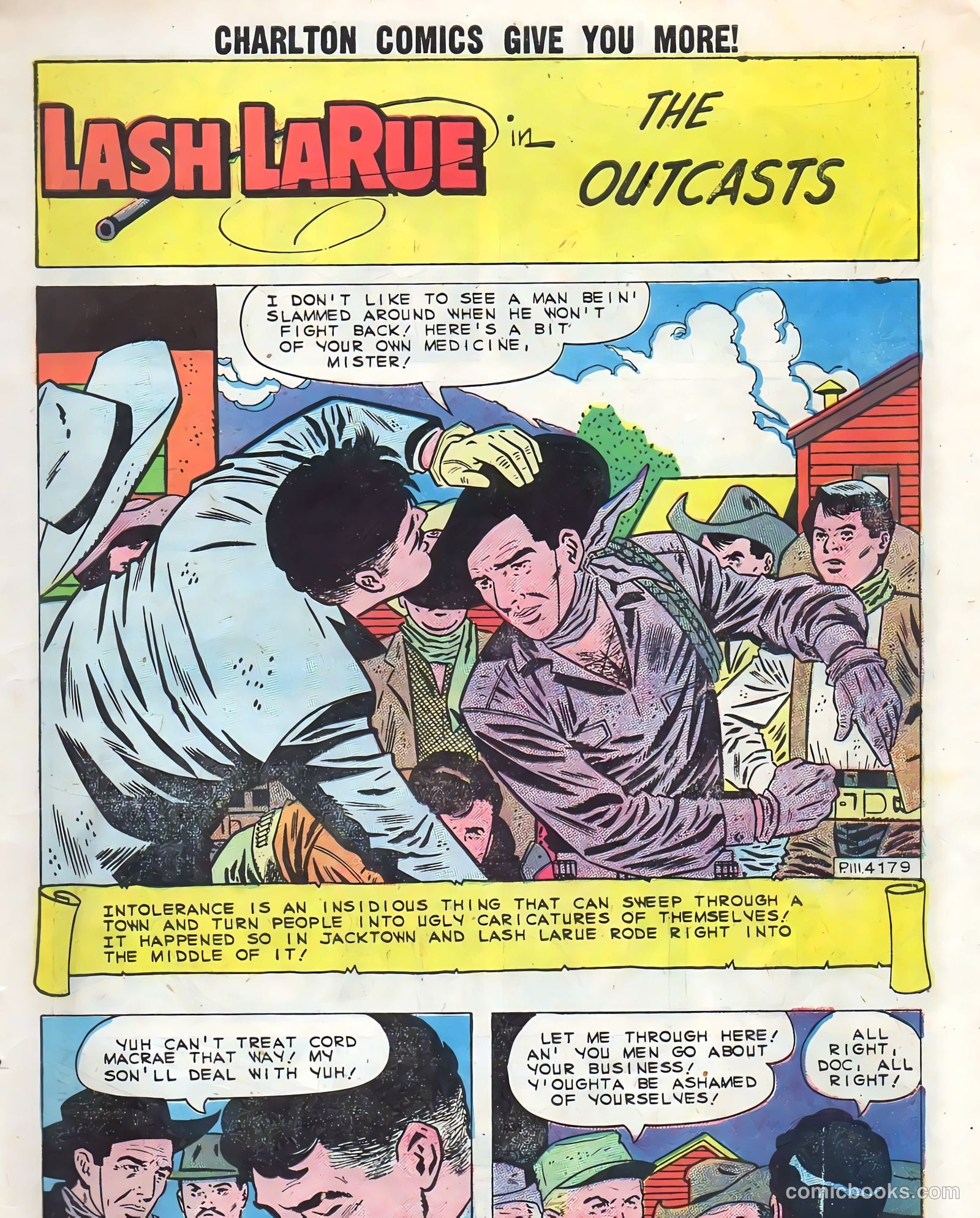 Lash Larue Western #75 (1959) — page 3 of 36